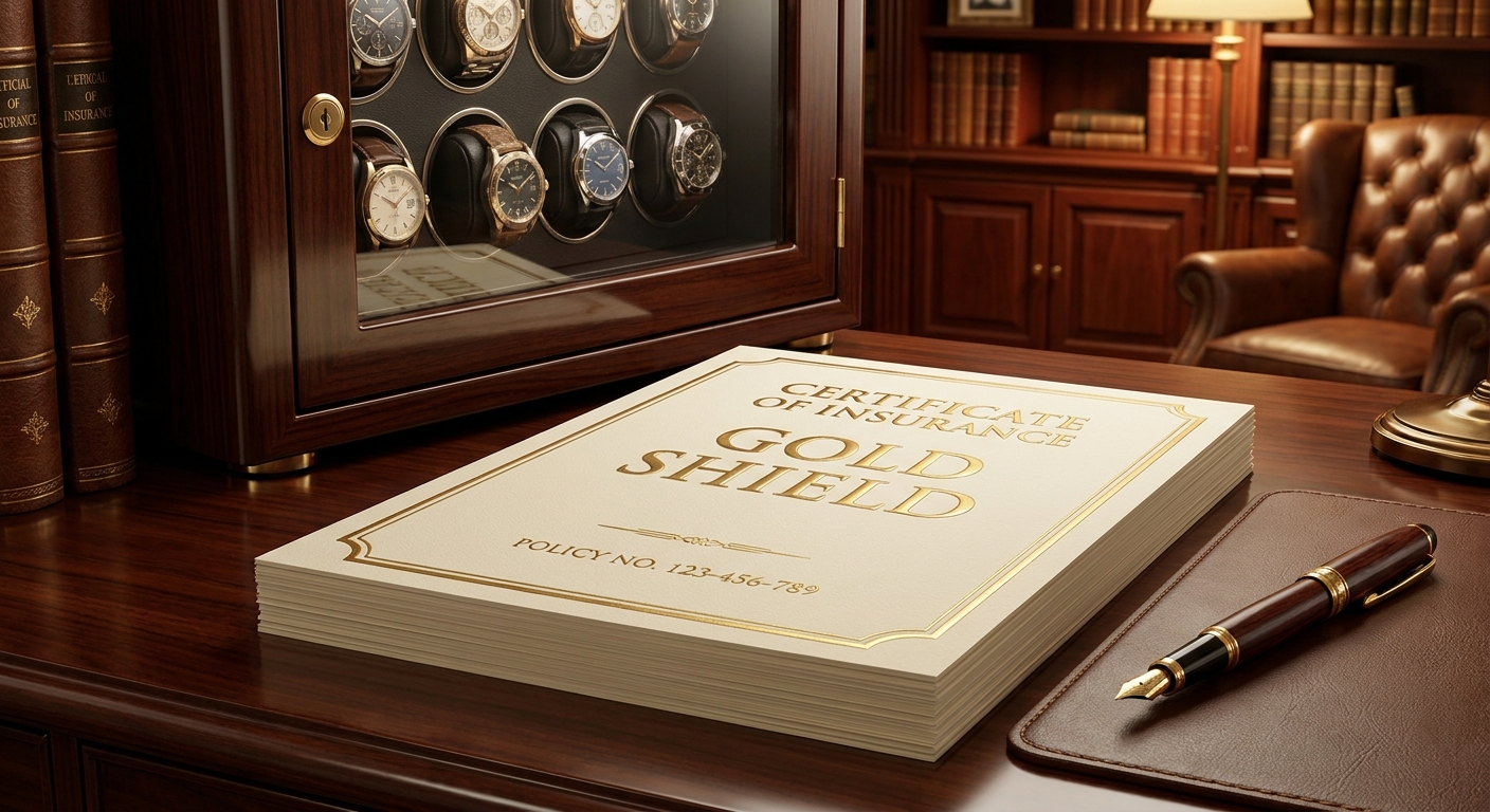 Luxury Insurance Certificate Display