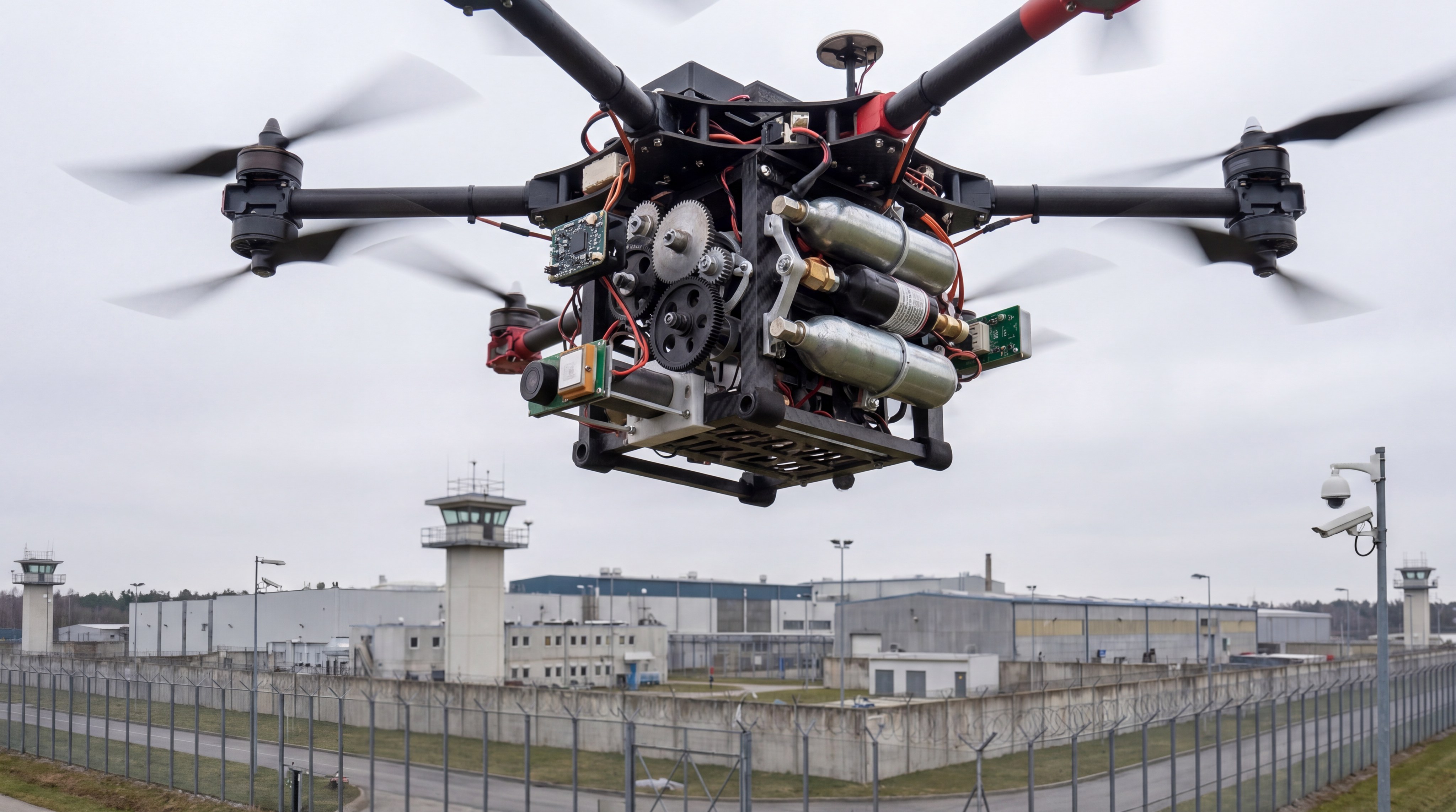 drone net launcher industrial