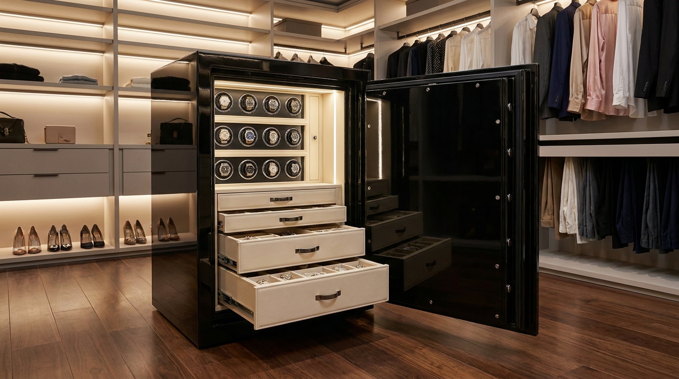 Bespoke walk-in safe