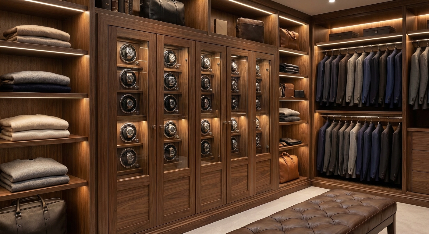 luxury watch winder safe closet index 8