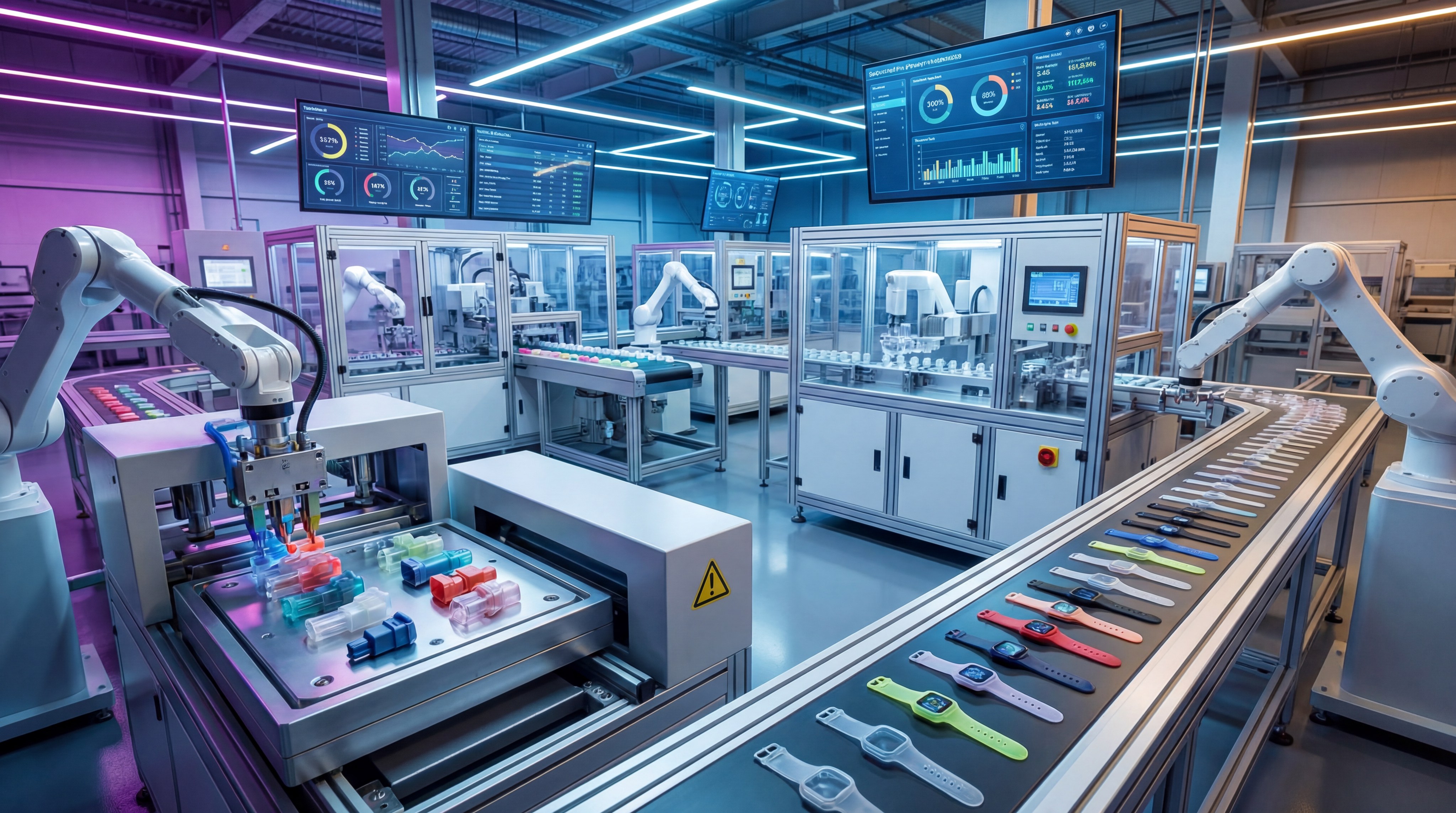 industrial lsr manufacturing collage