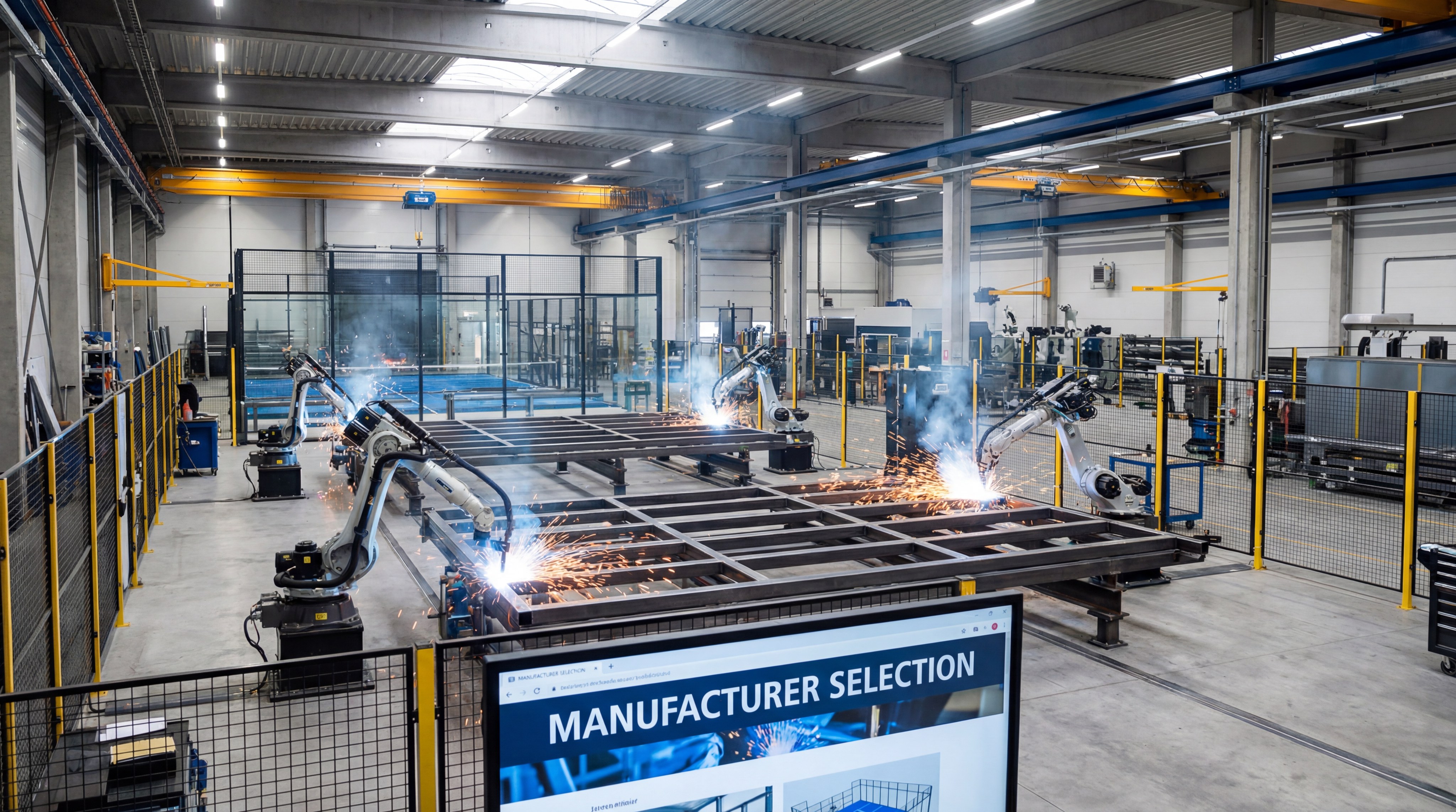 Modern Steel Factory Manufacturing