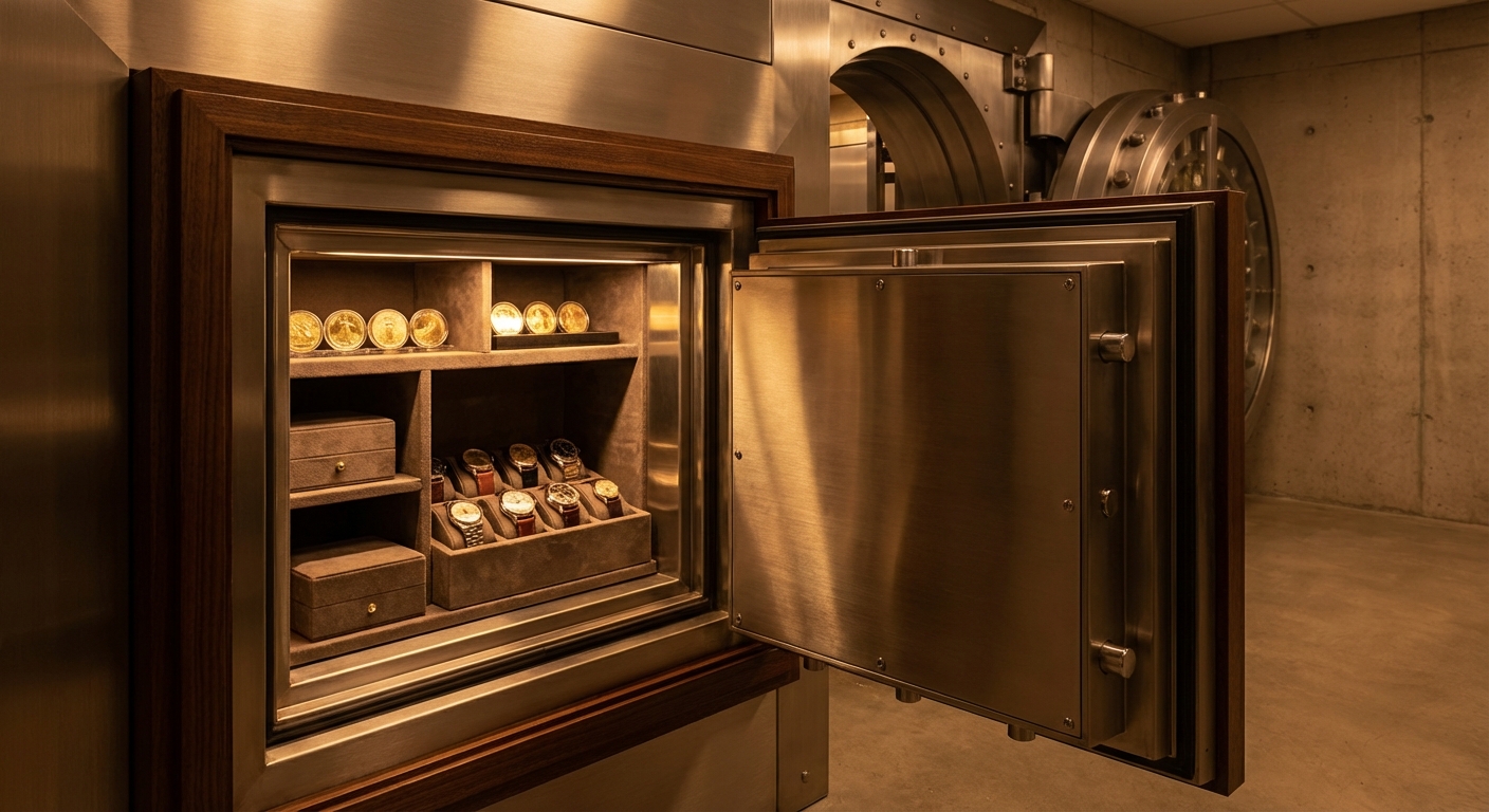 luxury watch safe investment vault