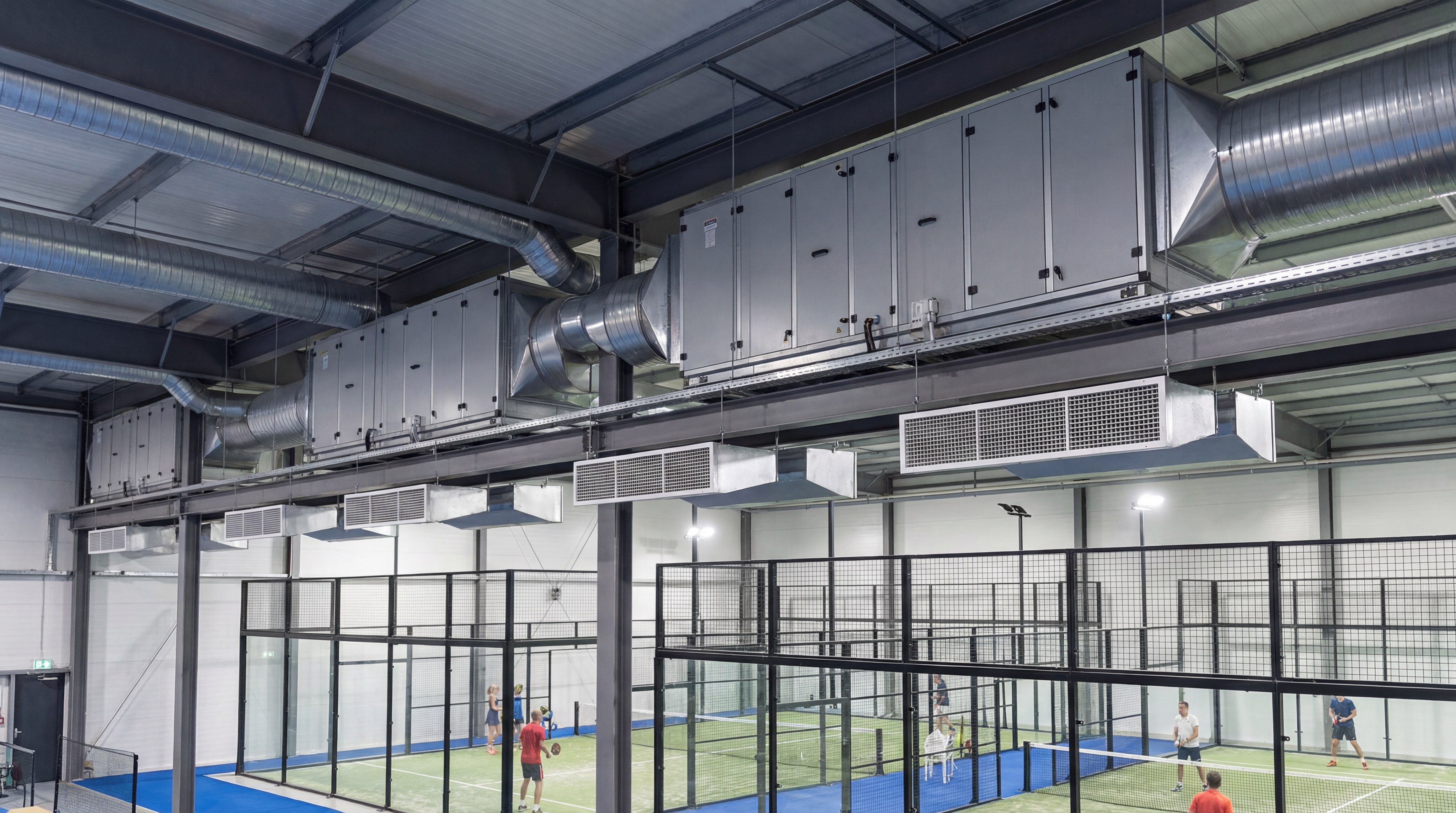 sports complex ventilation system