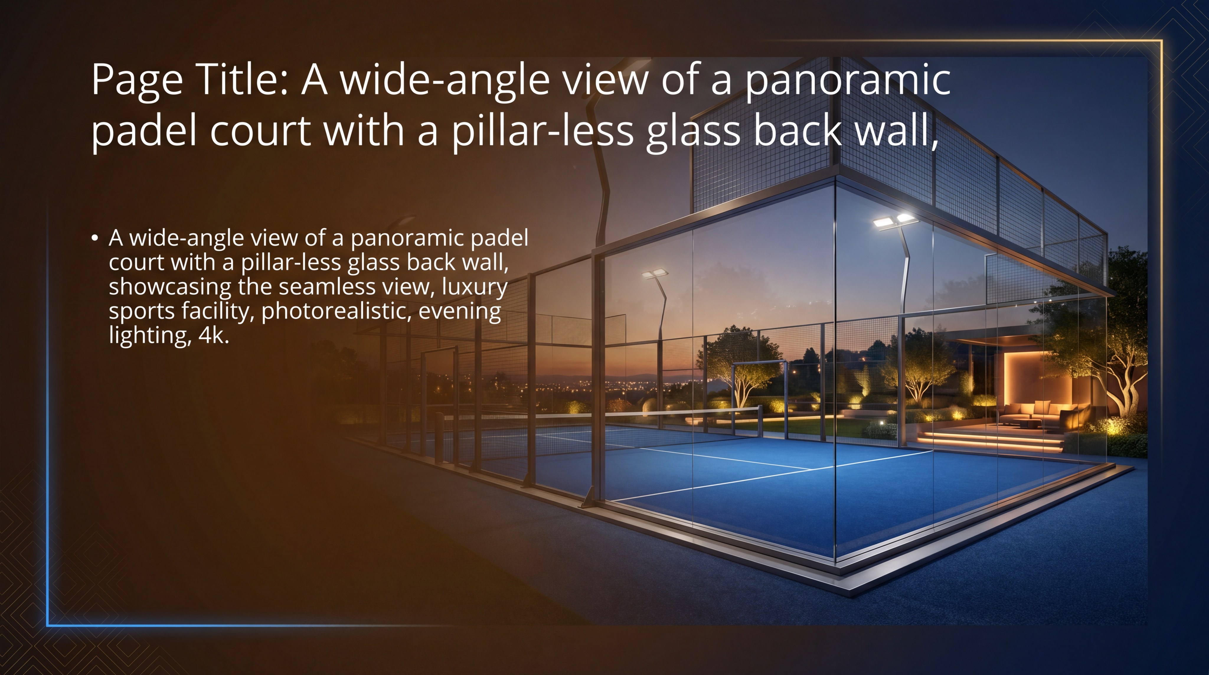padel court glass wall panoramic slide 5