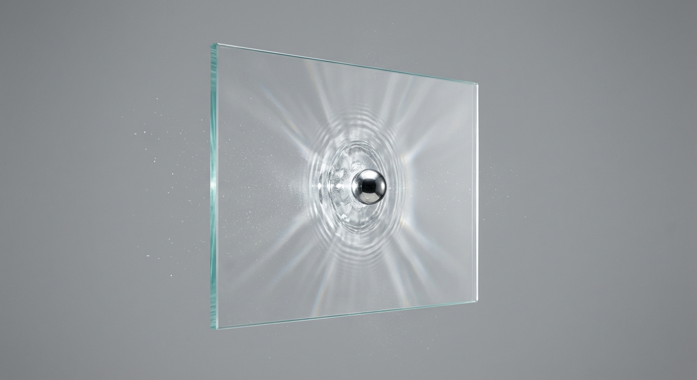 glass impact demonstration