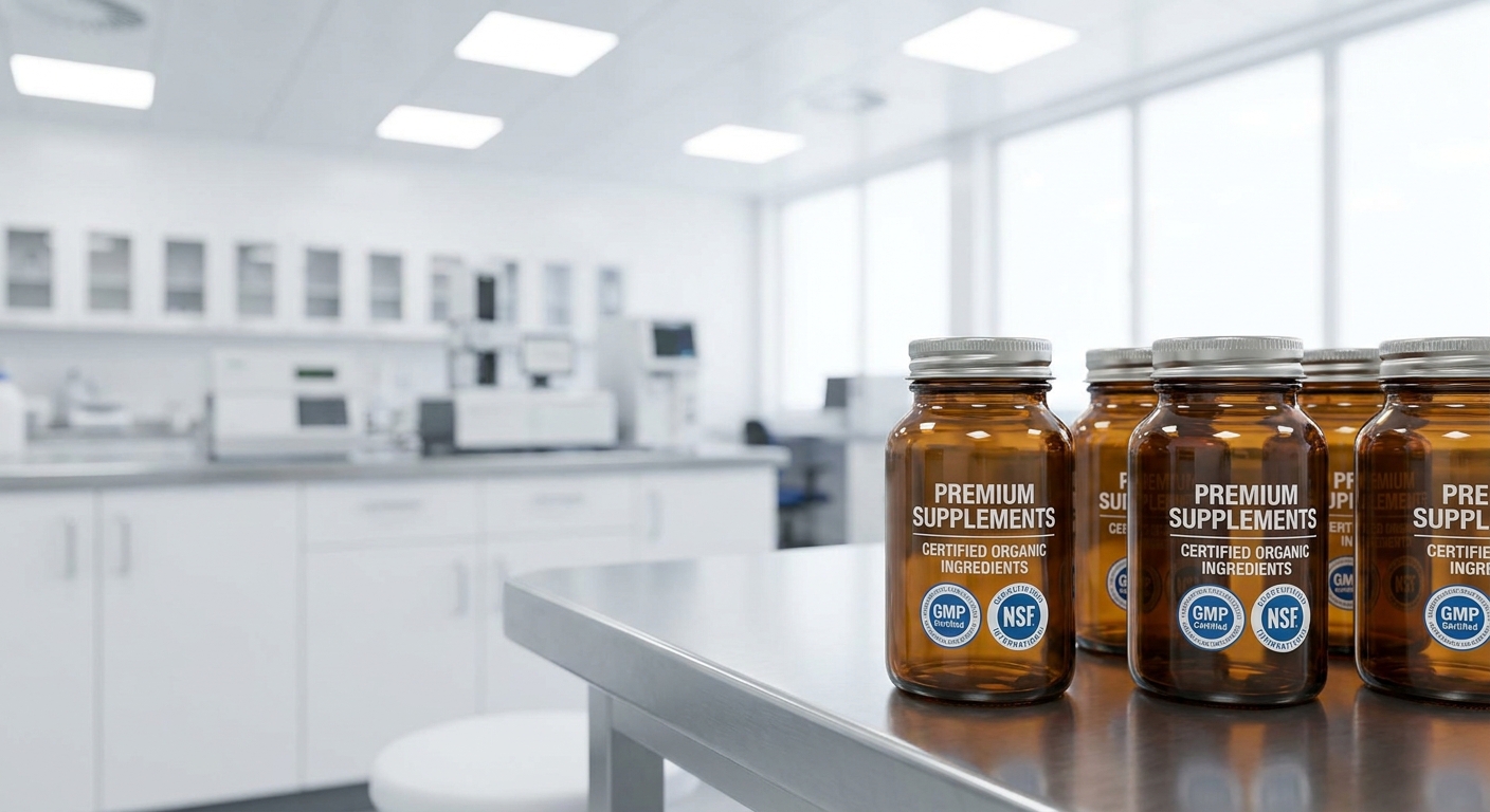 Premium Supplement Laboratory with Quality Compliance Certification