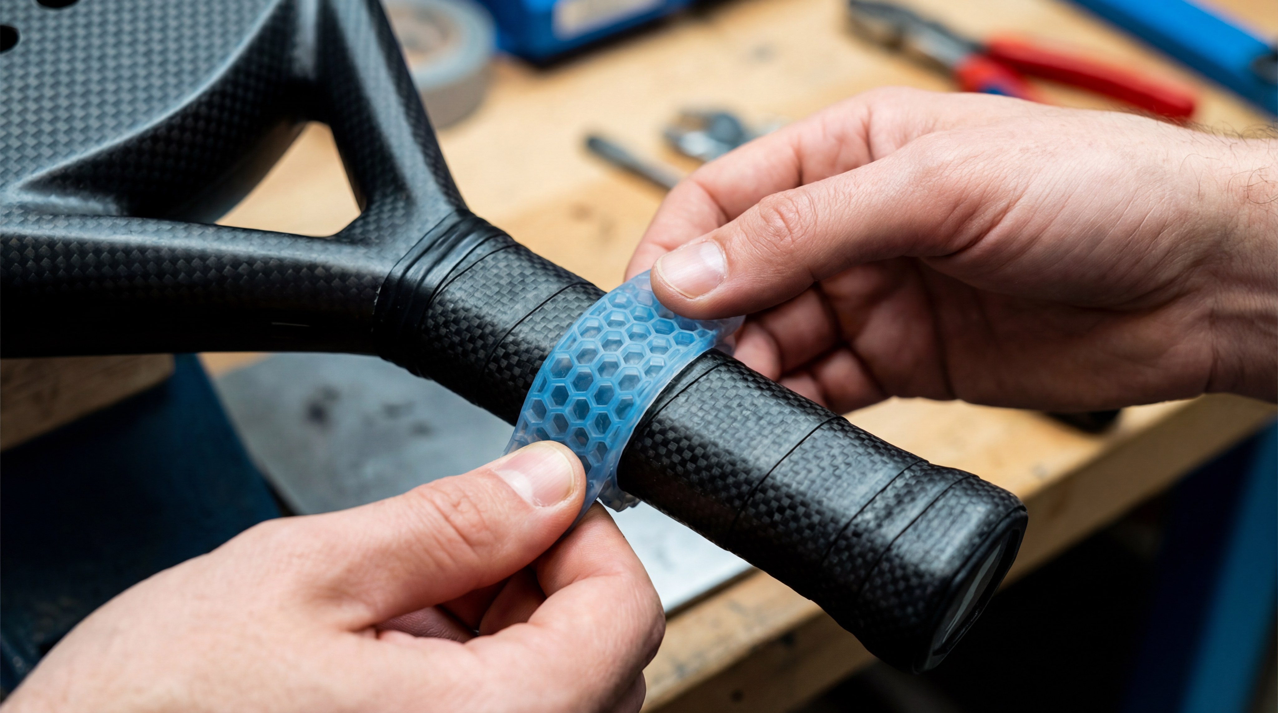 silicone honeycomb grip installation index 5