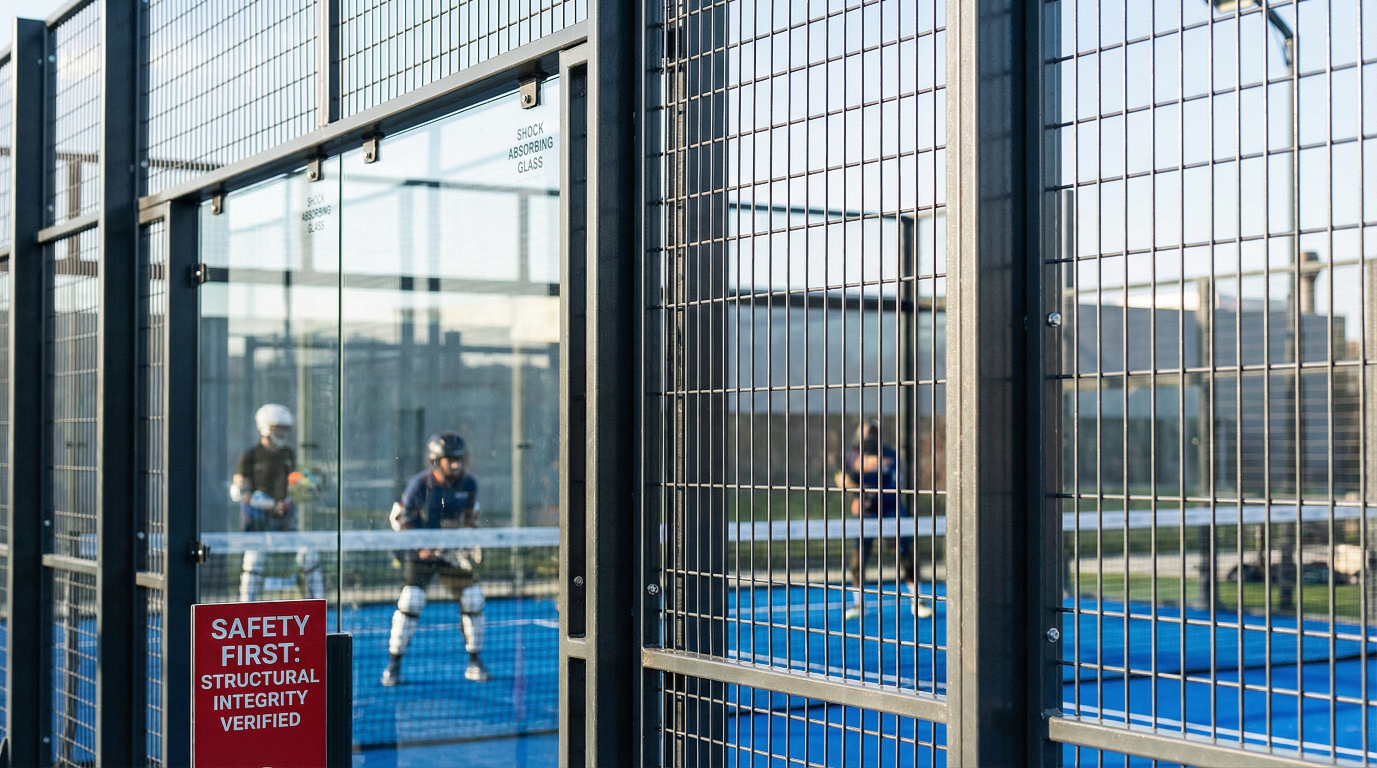 padel court safety features
