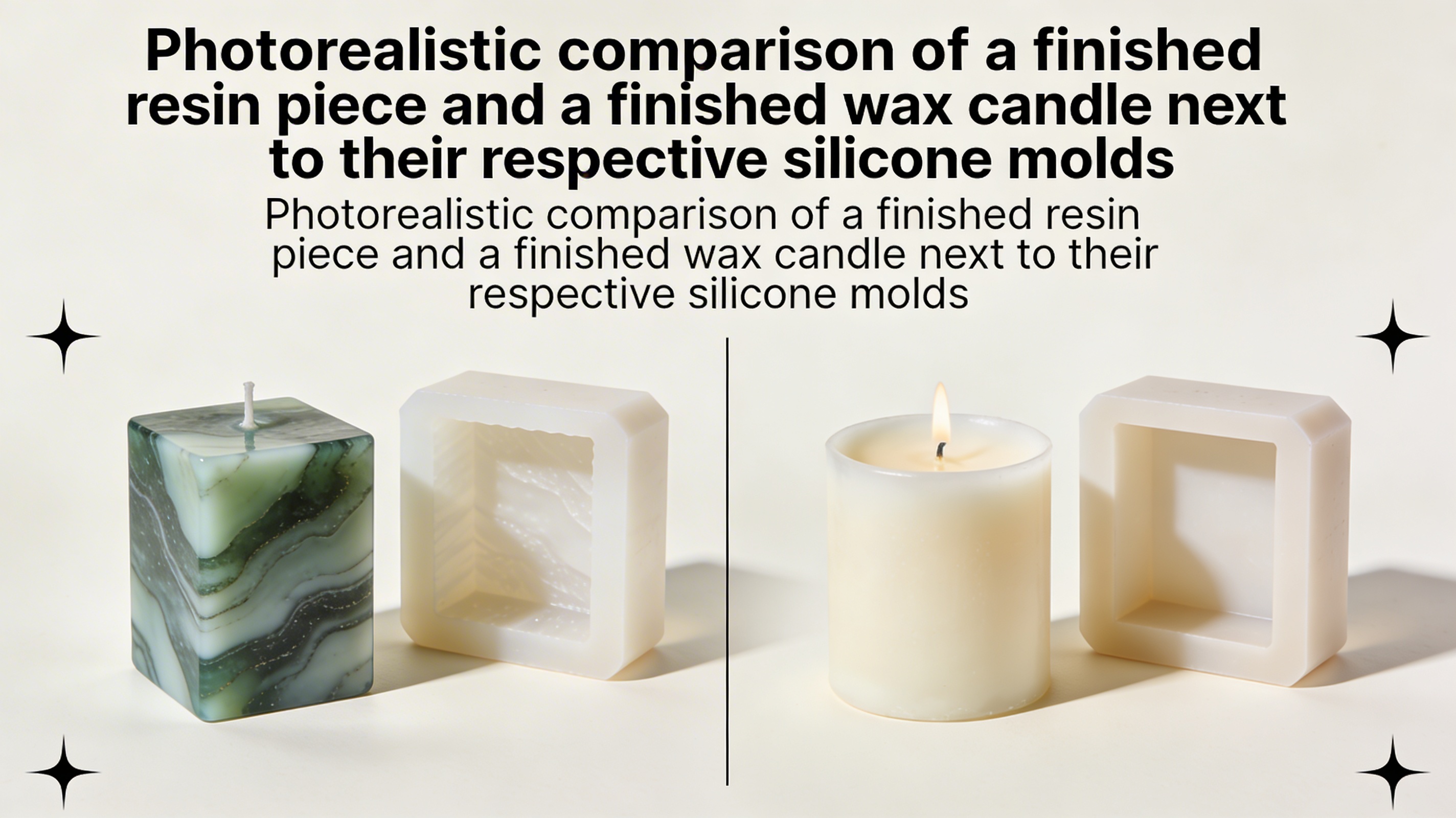 resin wax mold comparison
