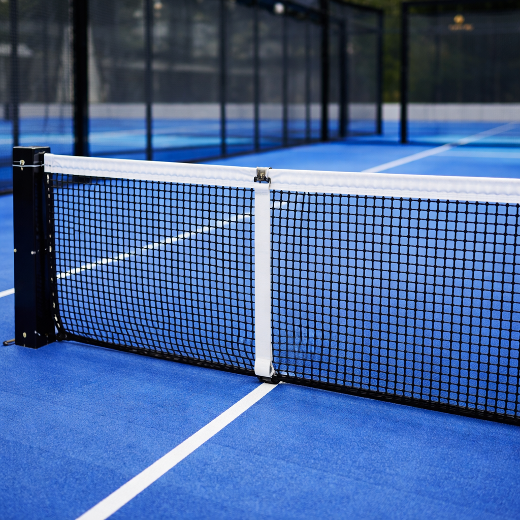 Padel net competition court