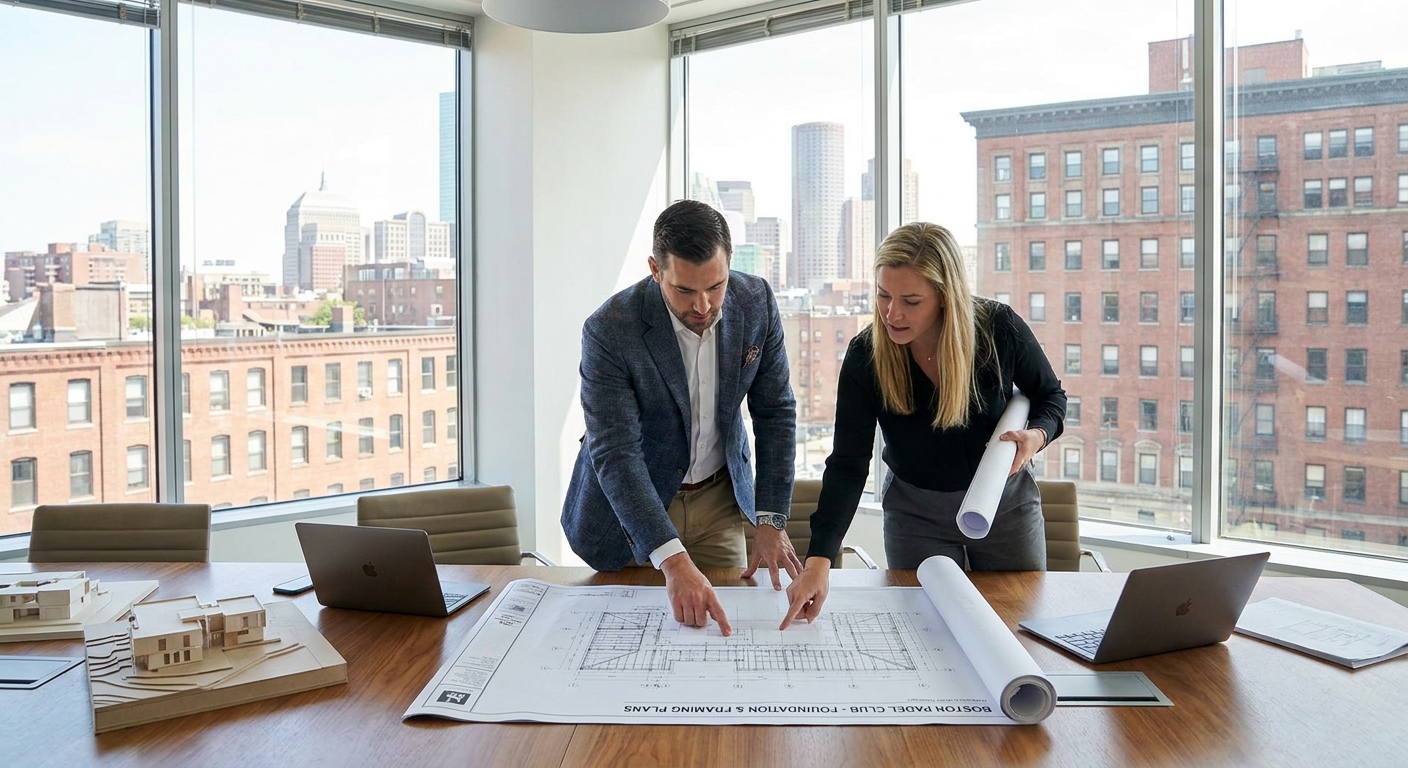 Investor architect blueprint review