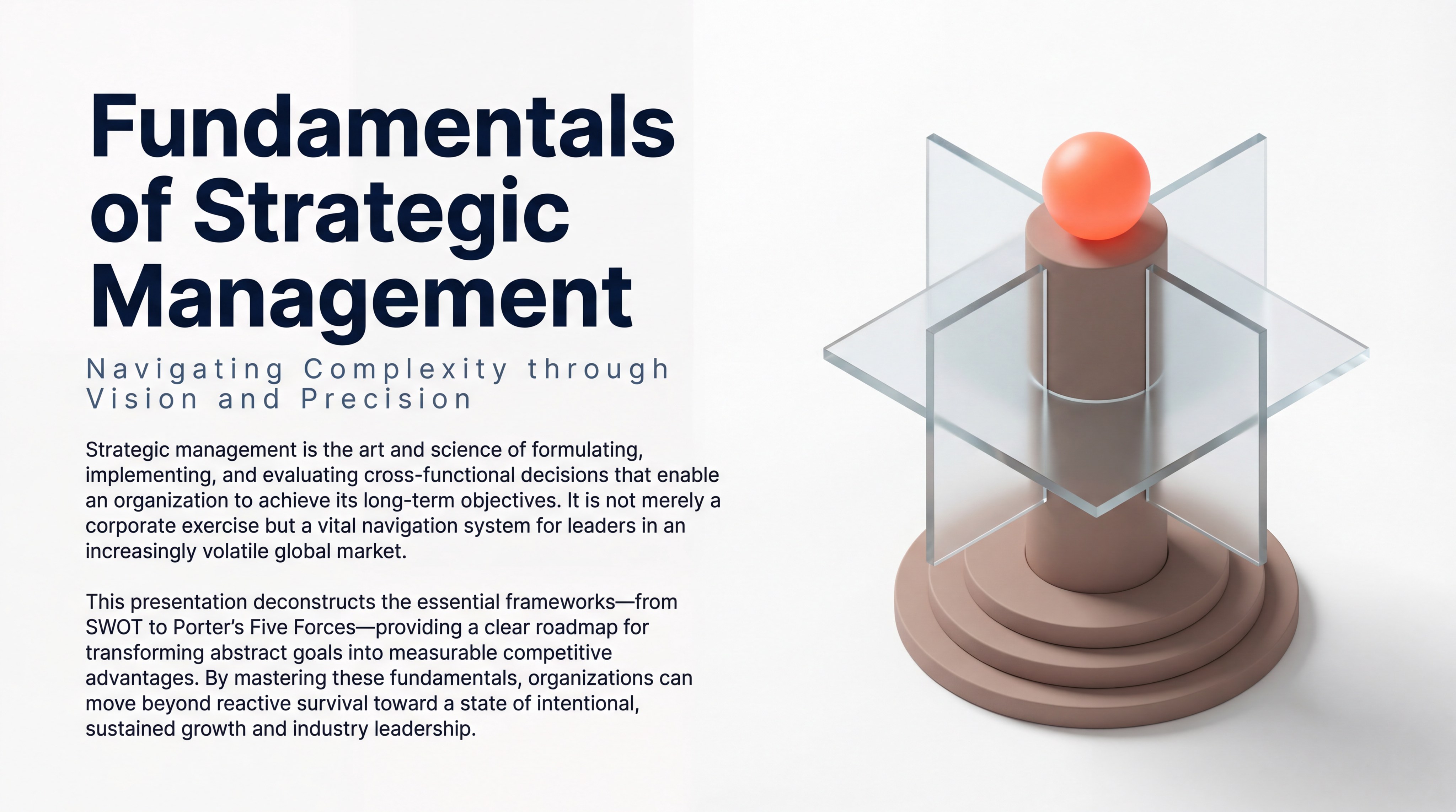 Fundamentals of Strategic Management