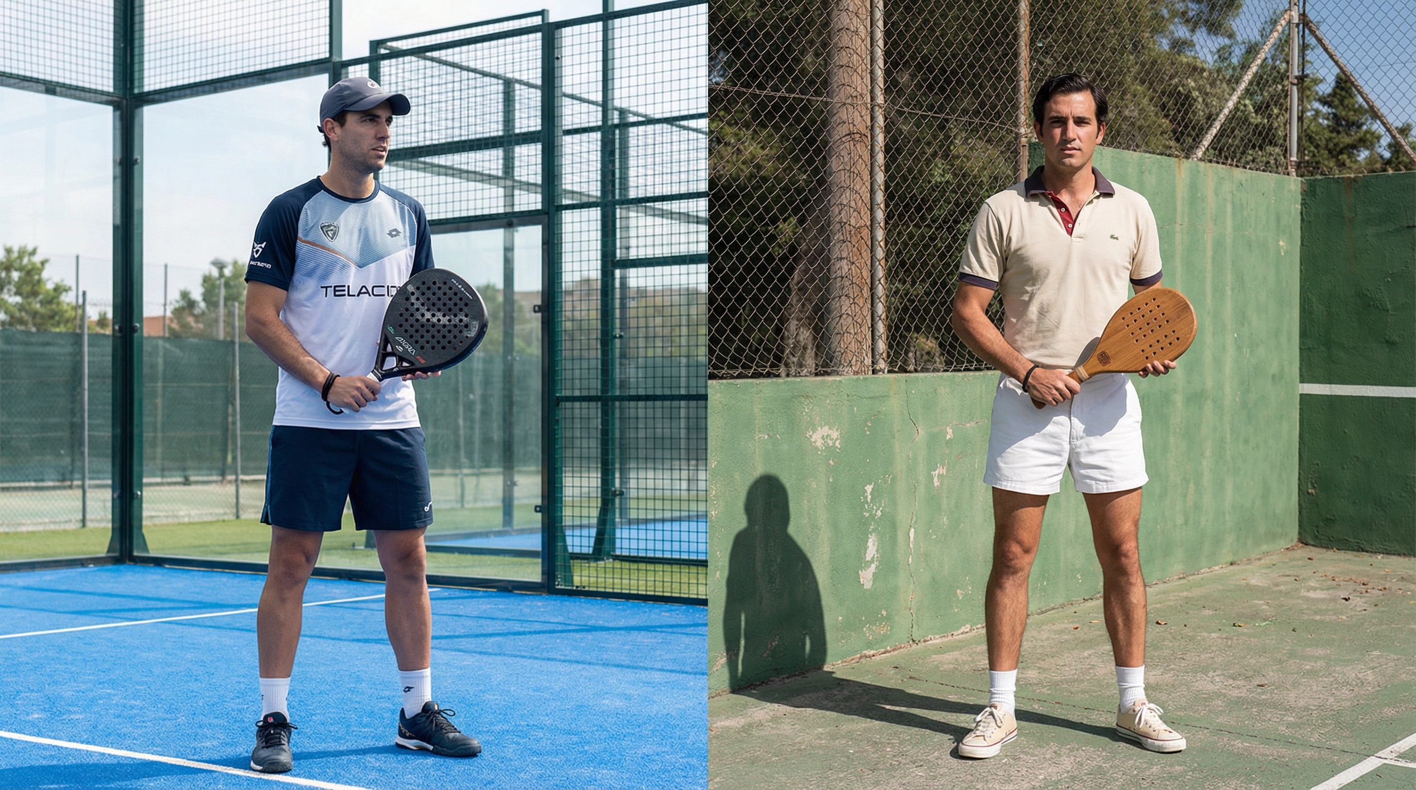 padel vs paddle tennis contrast index 0