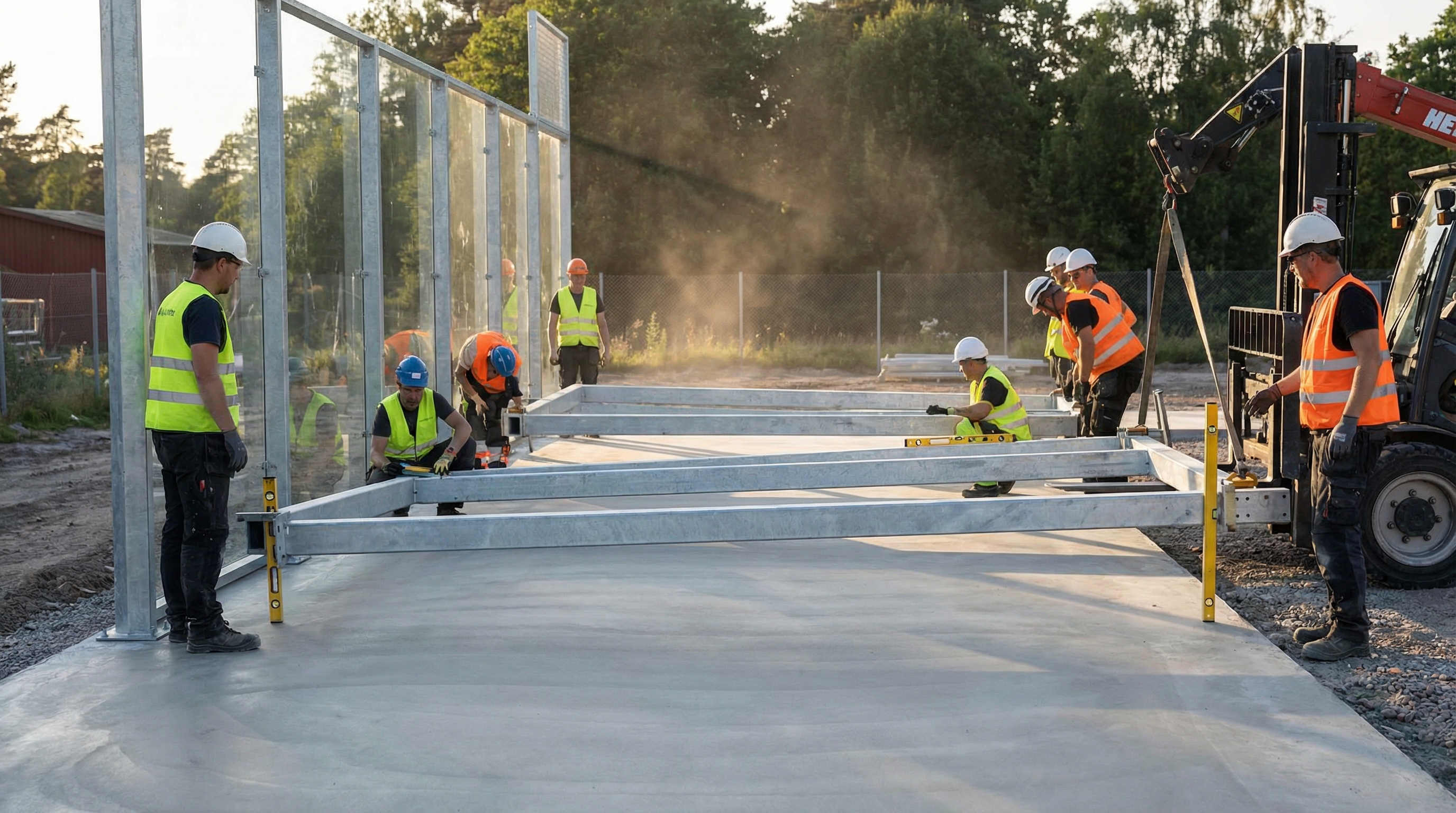 padel court construction frame index 7