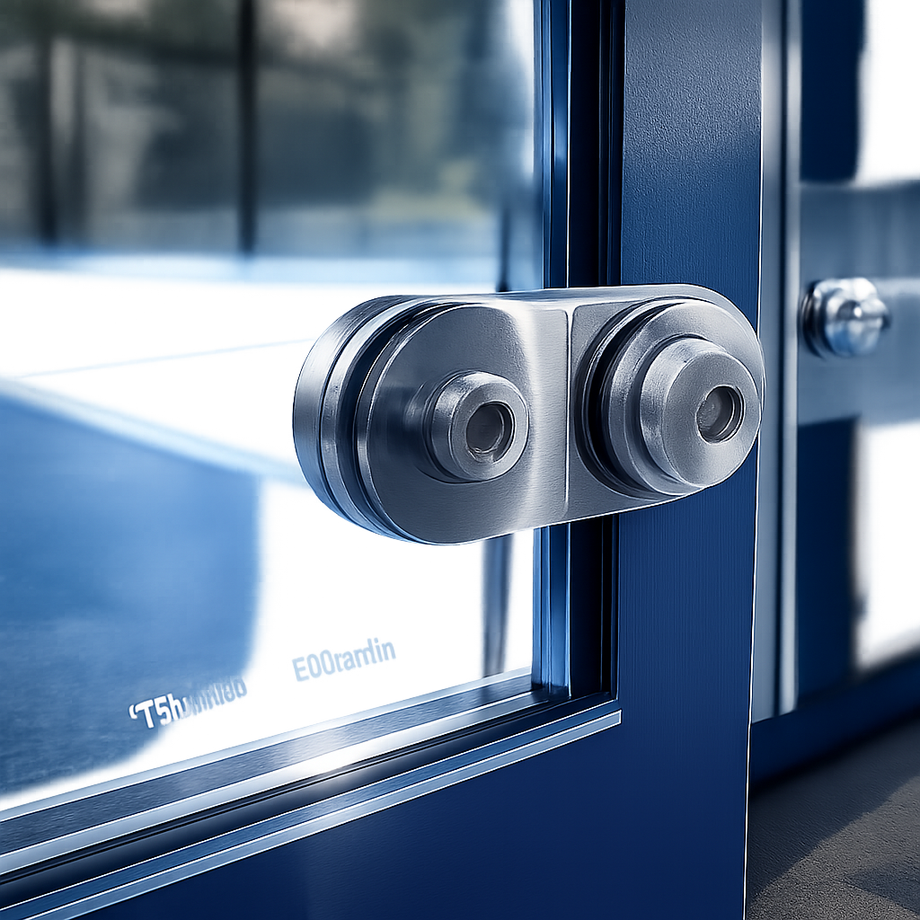 padel court glass fasteners