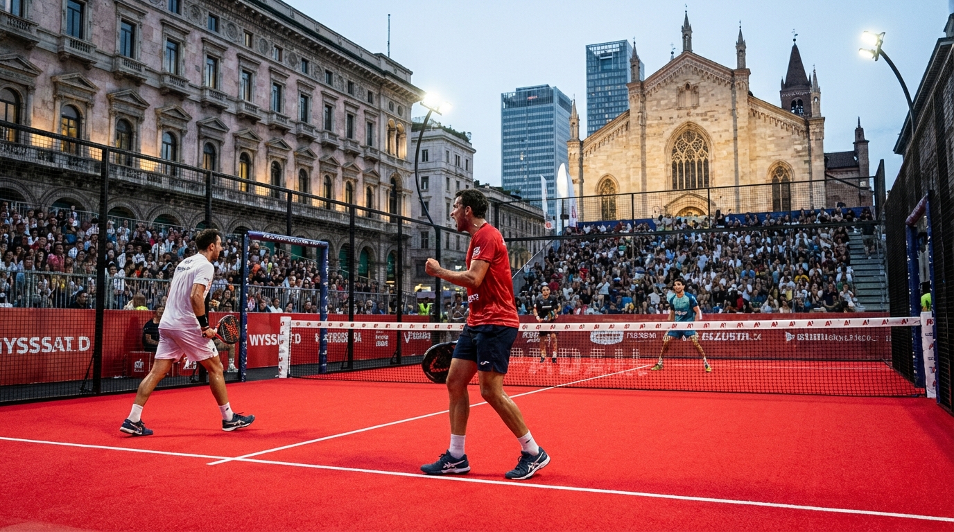 a1 padel tournament urban match