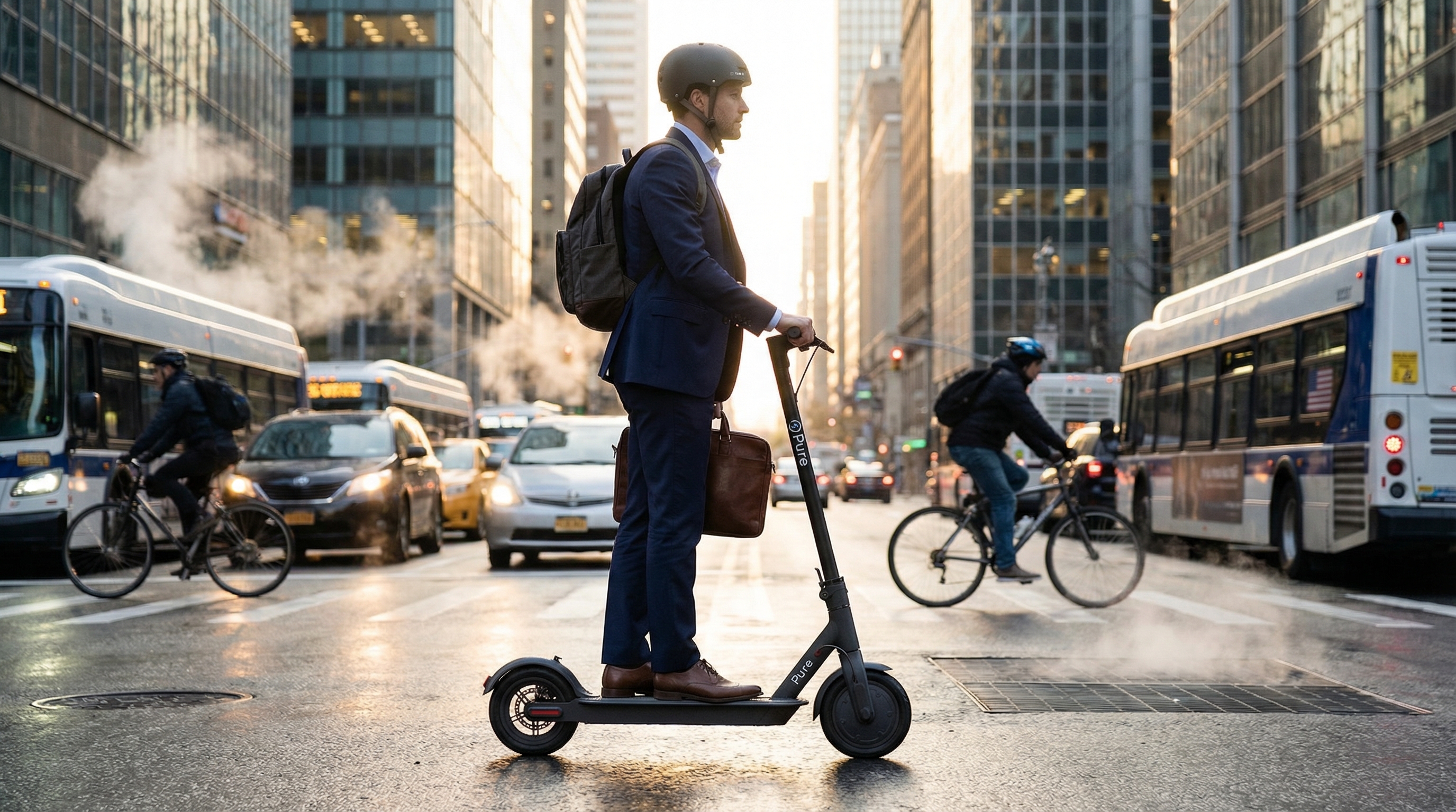 professional commuter electric scooter