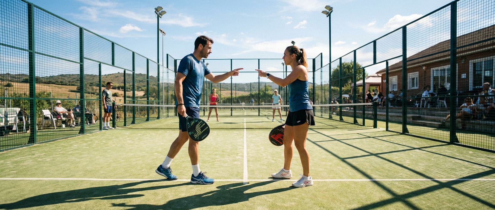 padel players strategy coordination