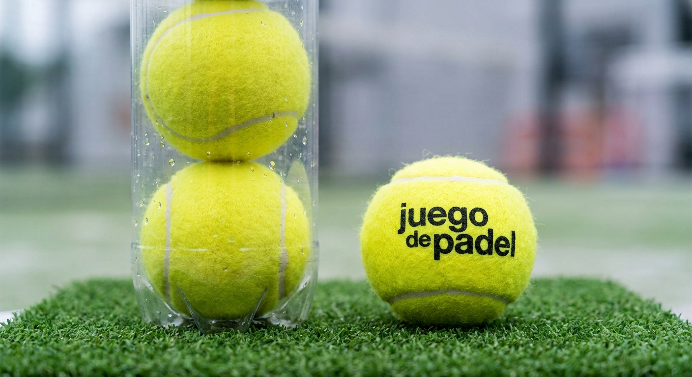 Yellow padel balls macro photography