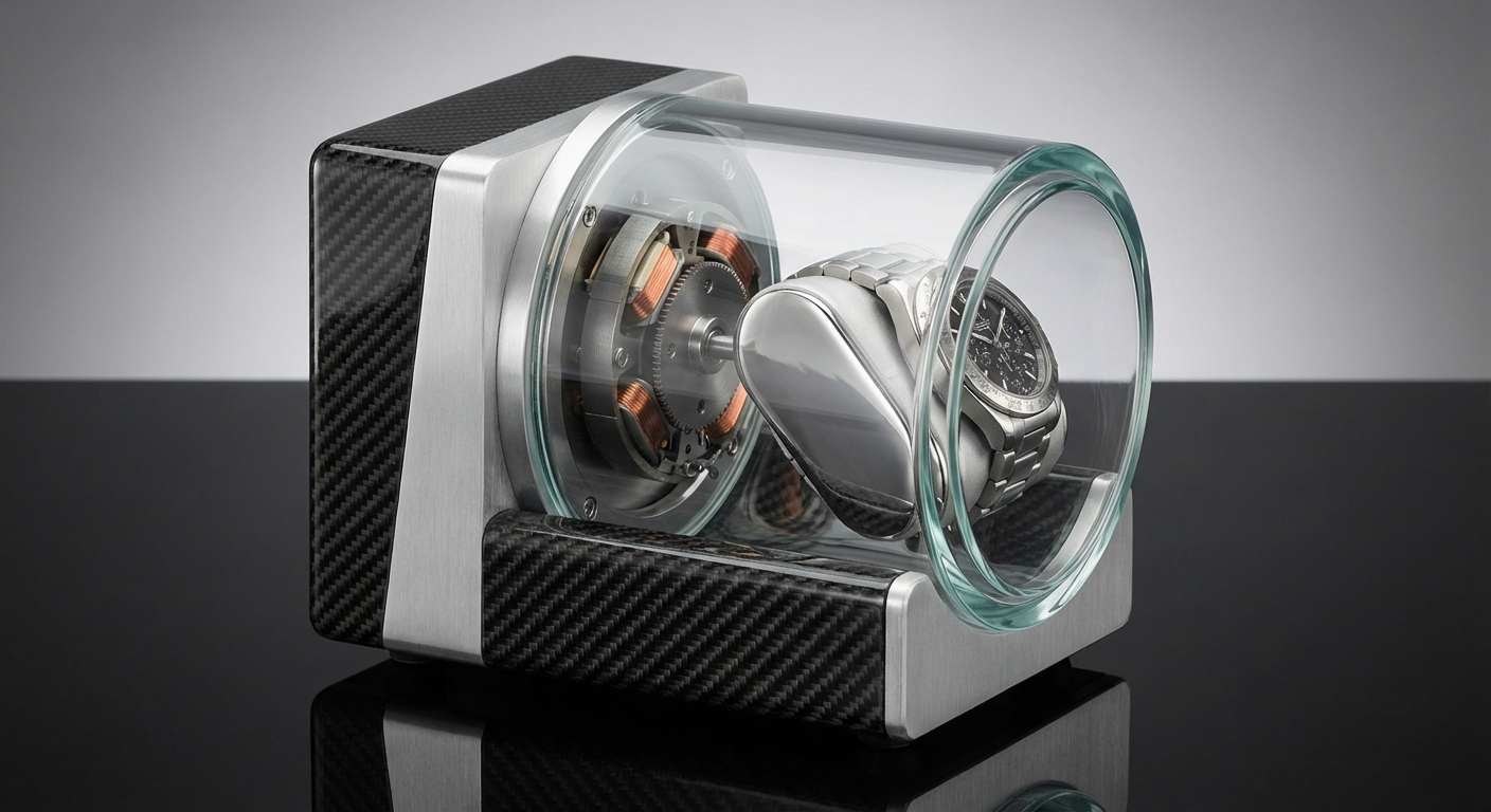 premium watch winder product shot