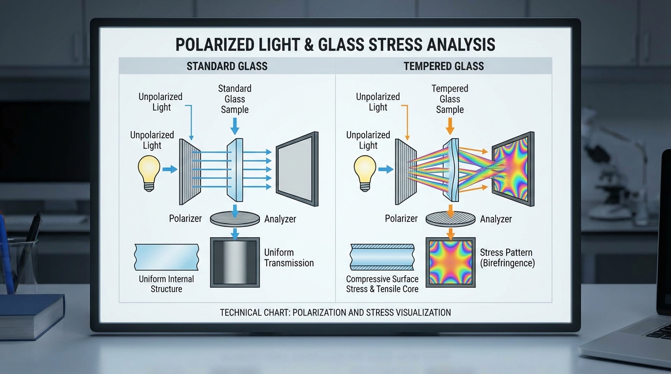 Polarized Light Diagram