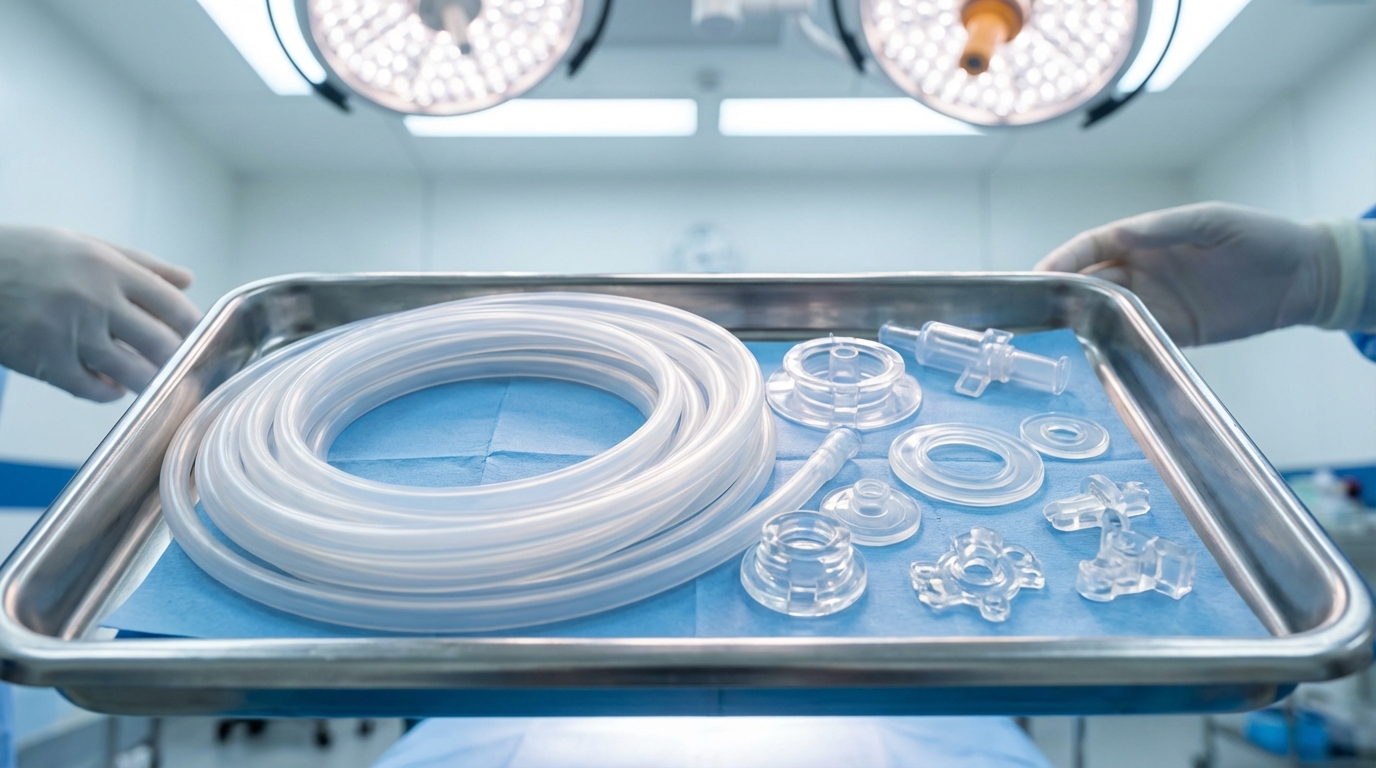 medical lsr surgical components tray