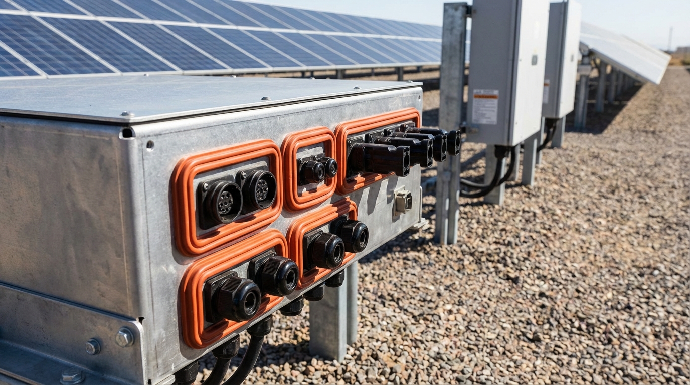 solar inverter component showcase