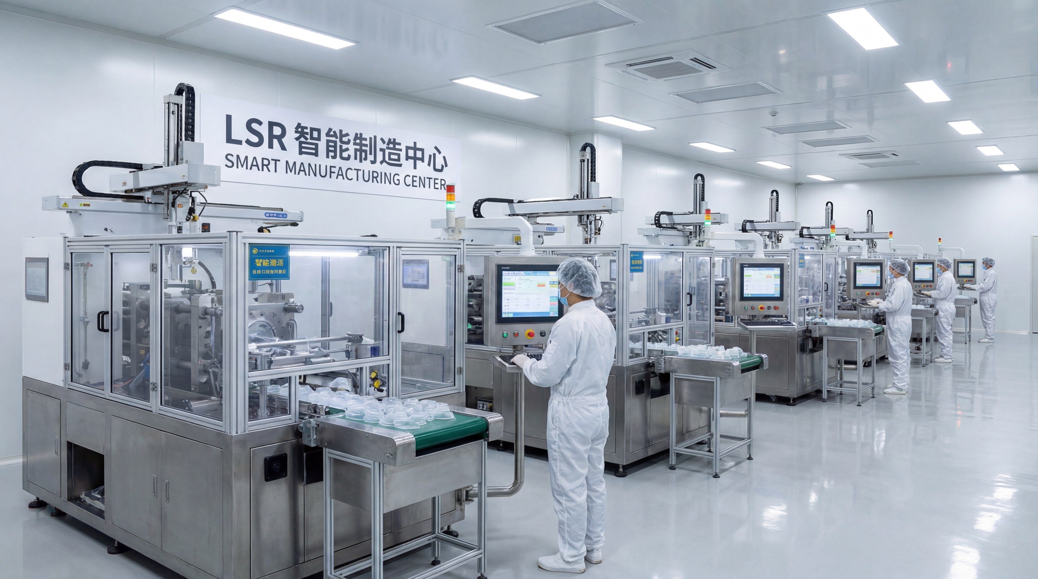 LSR manufacturing facility cleanroom