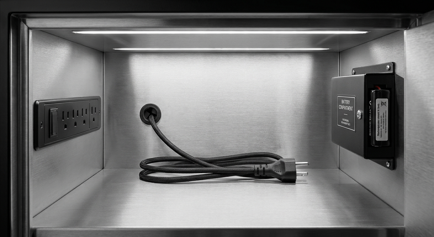Internal Components of a Luxury Watch Safe