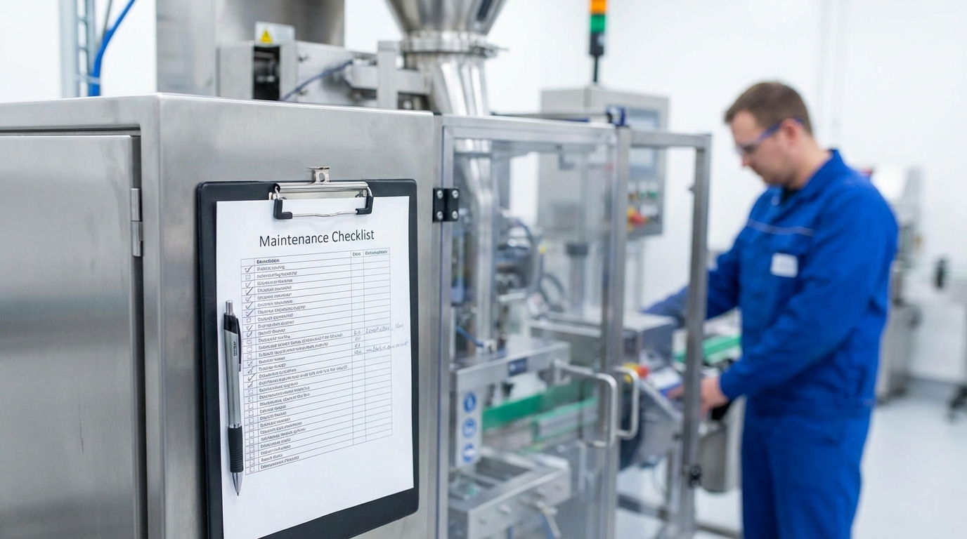 Maintenance Checklist Packaging Machine