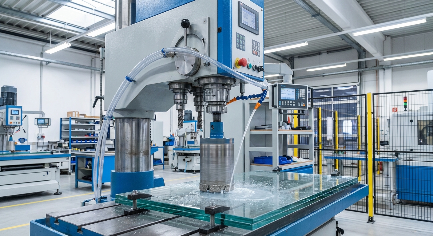 industrial diamond drill glass