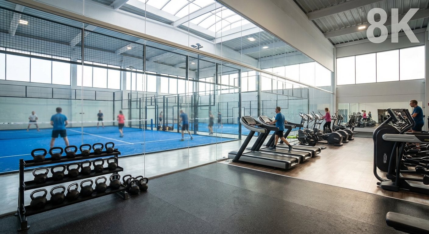 Modern Multi-Sport Facility