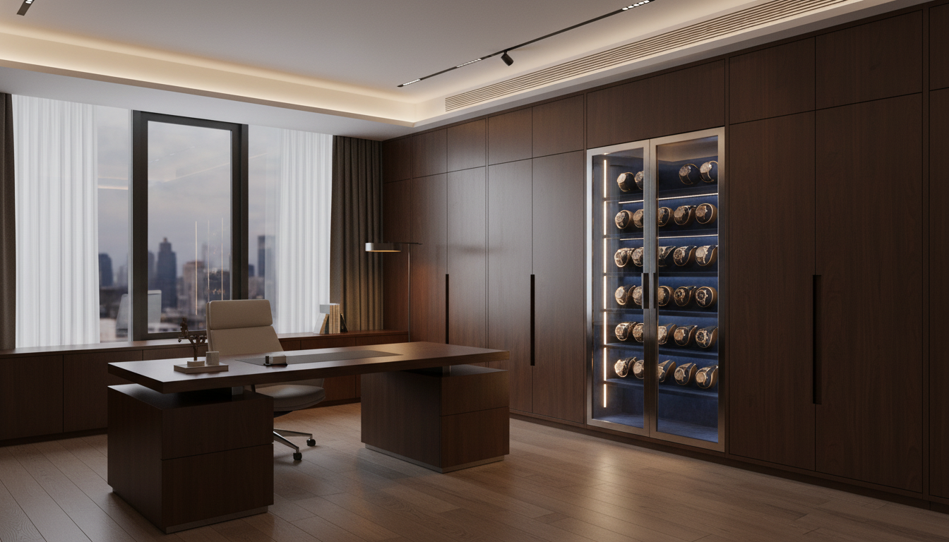 luxury watch winder safe office index 1
