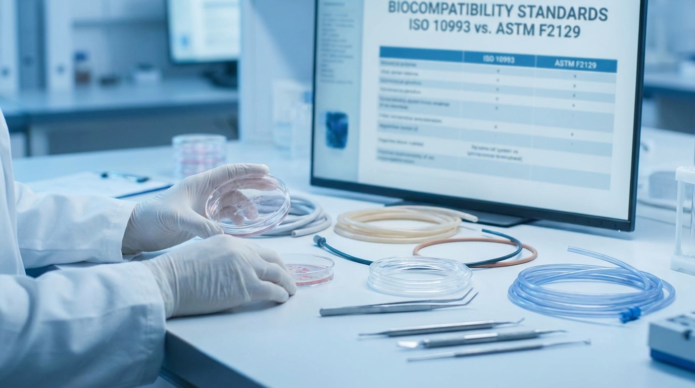 biocompatibility standards comparison medical research