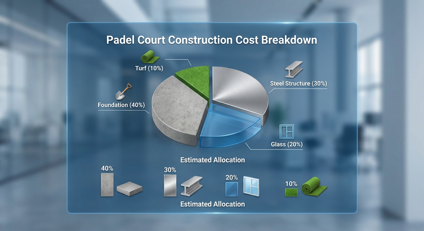 padel court construction cost breakdown