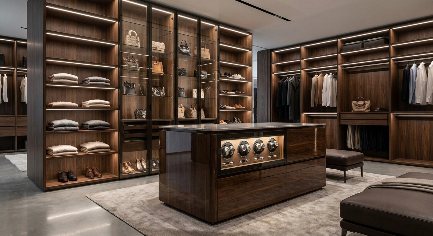 Luxury Master Closet Watch Safe