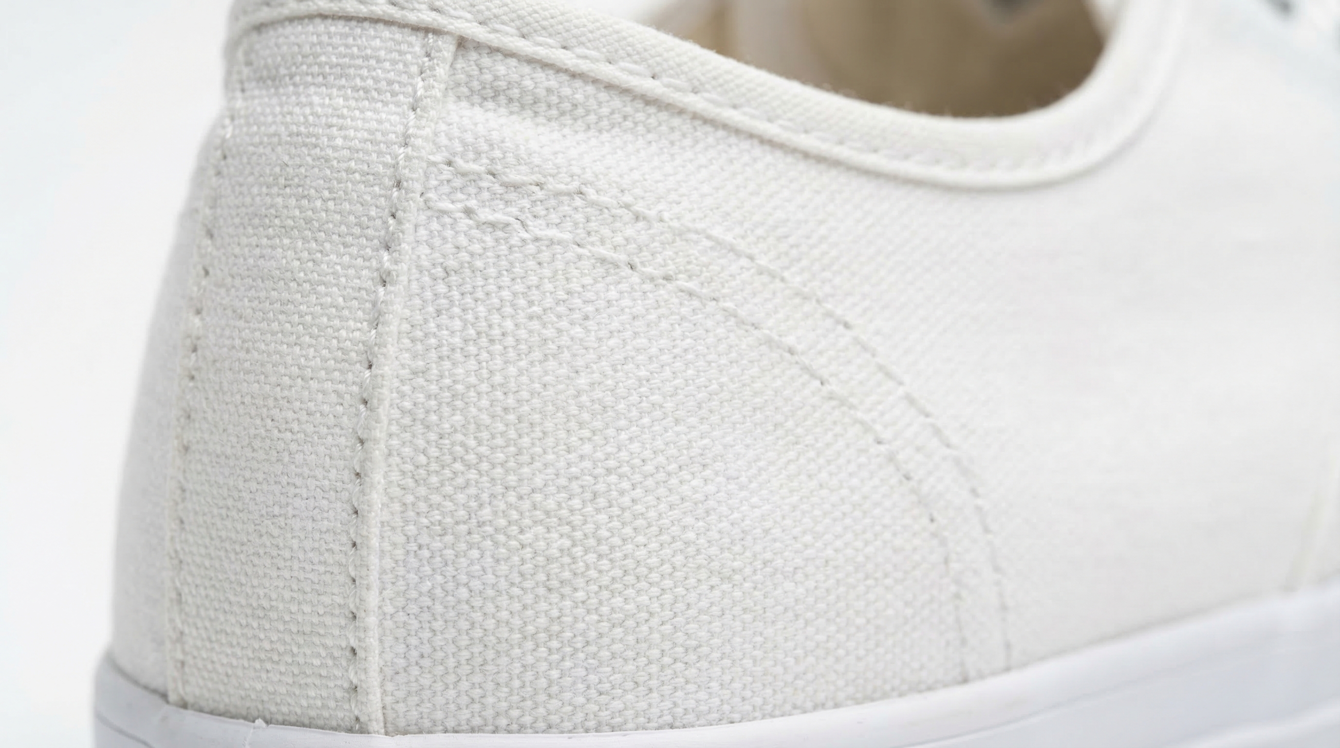 macro textile sneaker detail