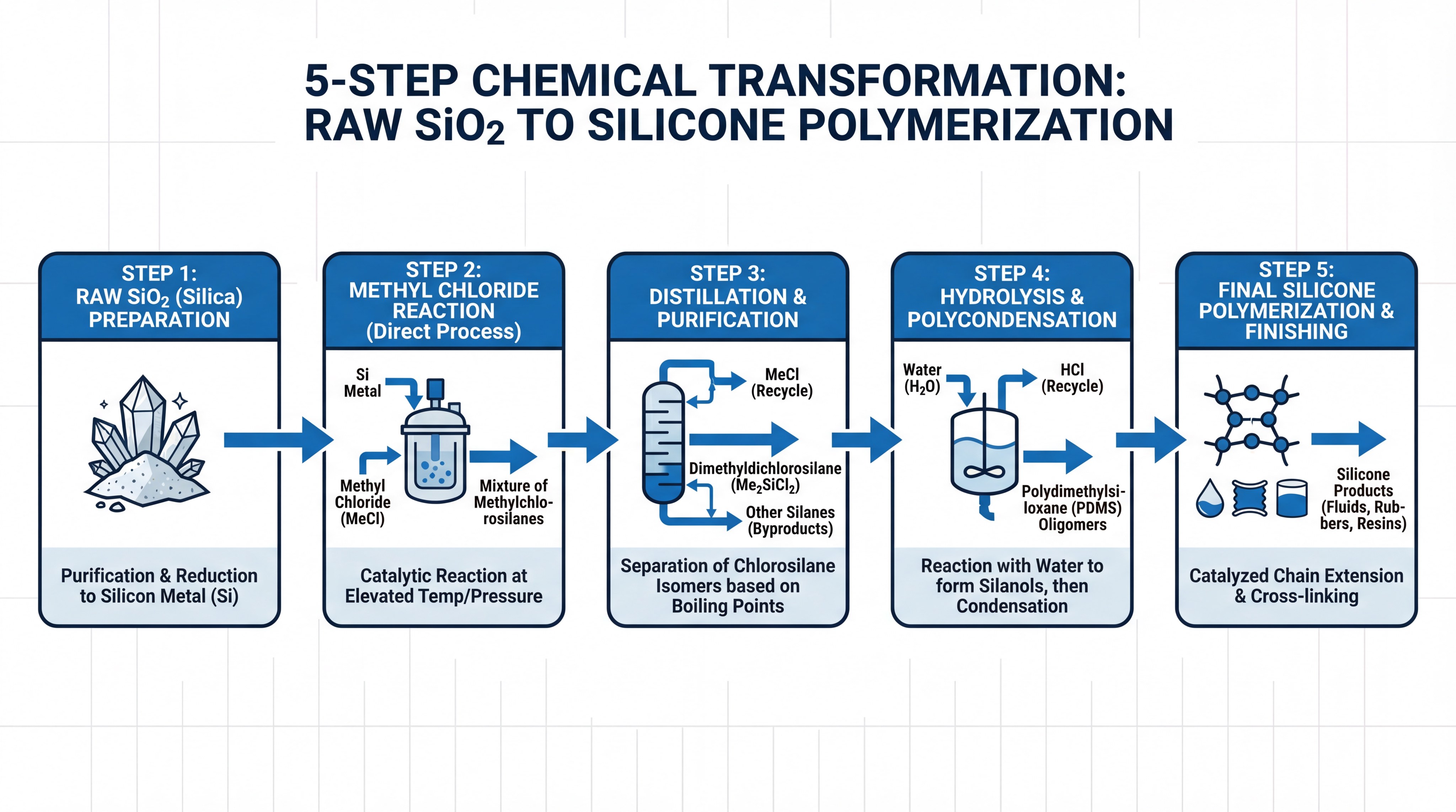 Chemical Transformation Flowchart