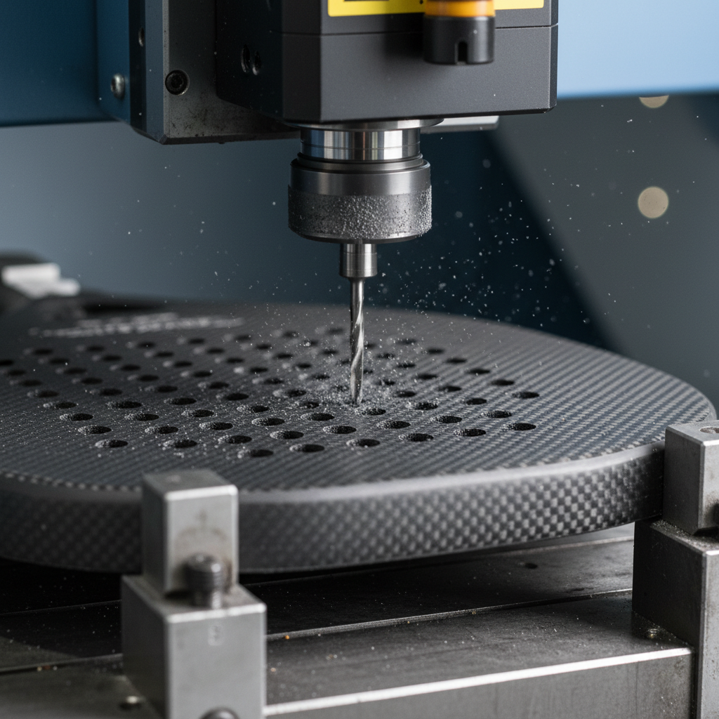 padel paddle cnc drilling