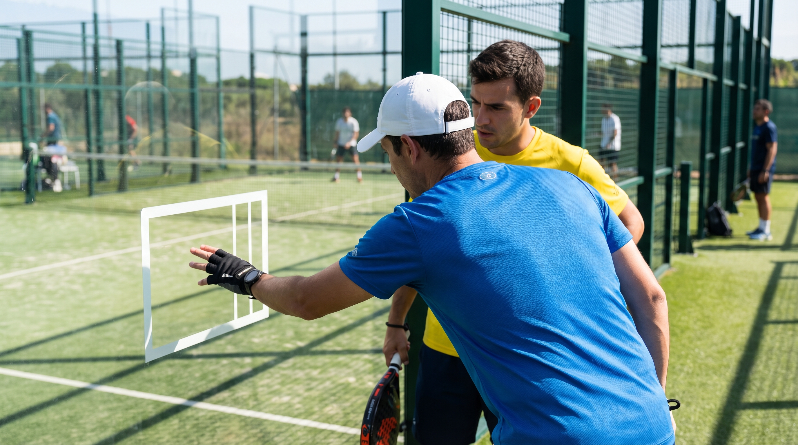 padel court strategy communication