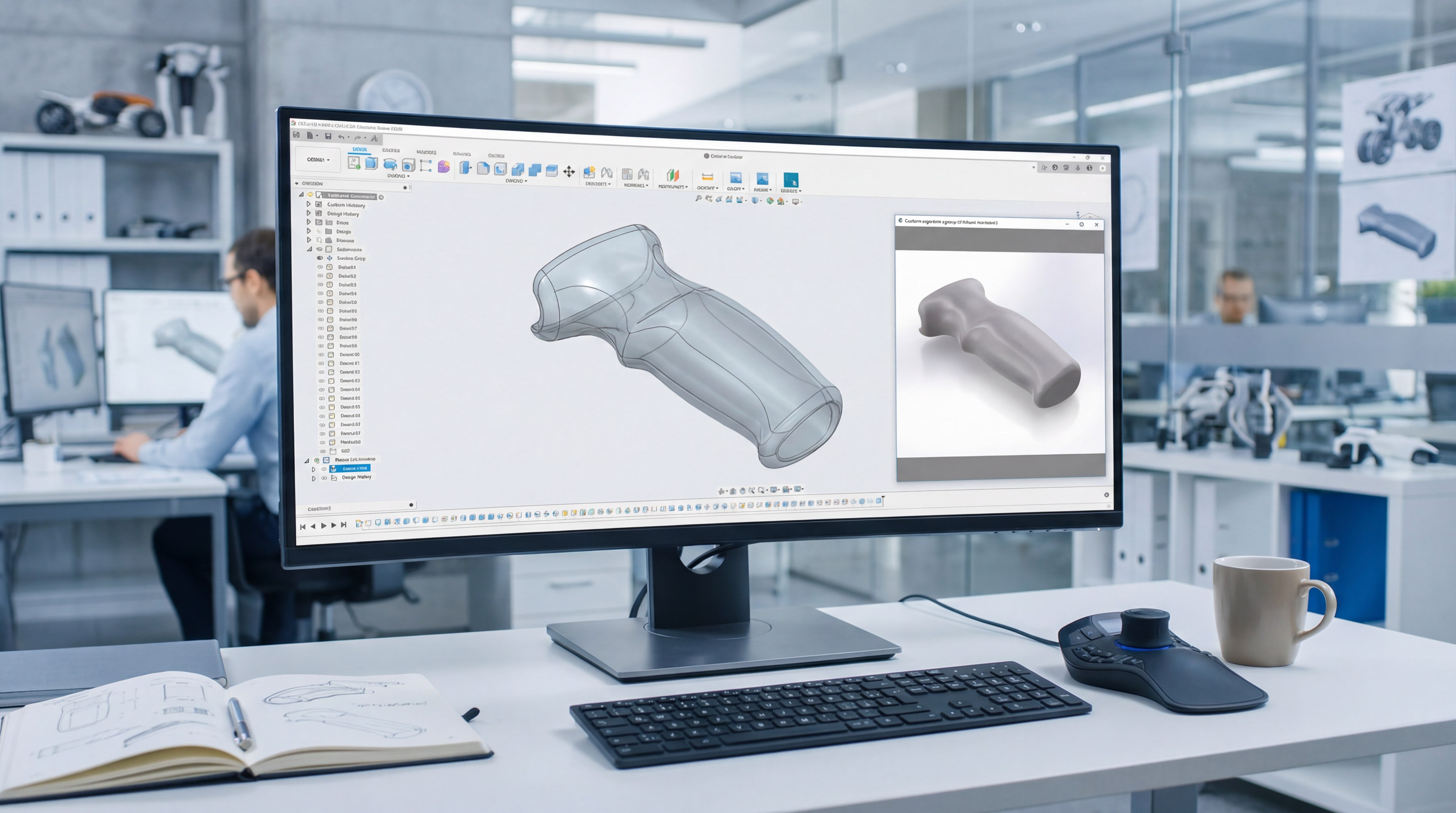 silicone product cad design office