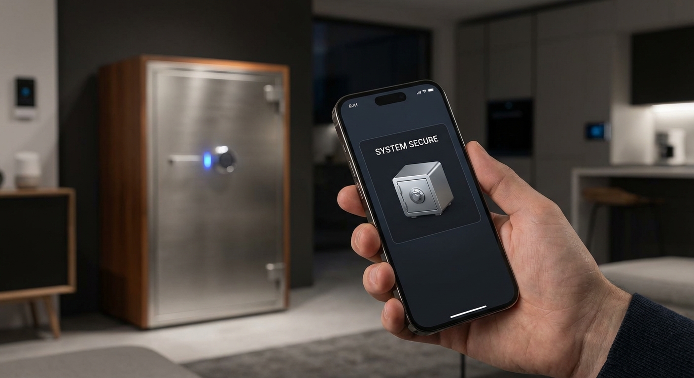 smartphone safe security visualization