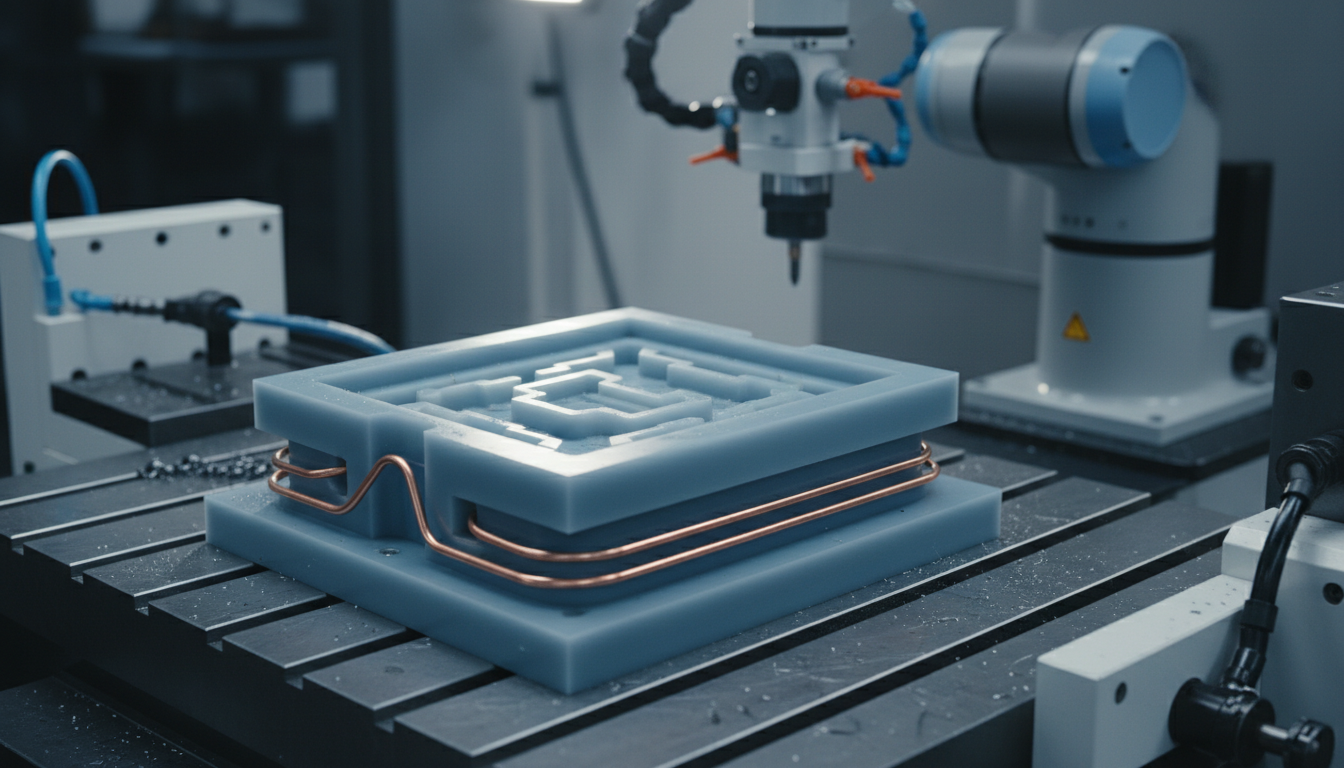 Precision silicone mold CNC fabrication