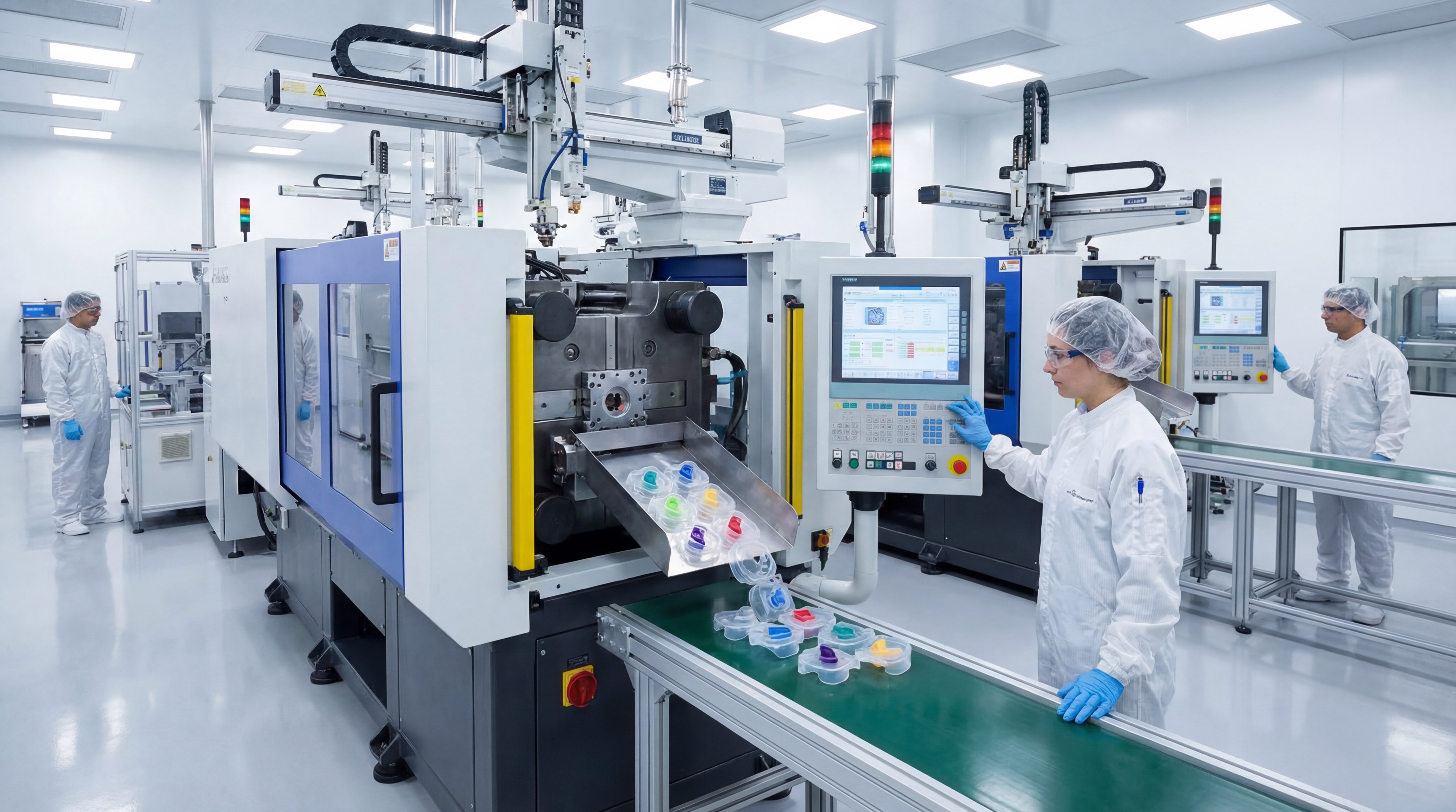 Image: High-Tech Injection Molding Machine