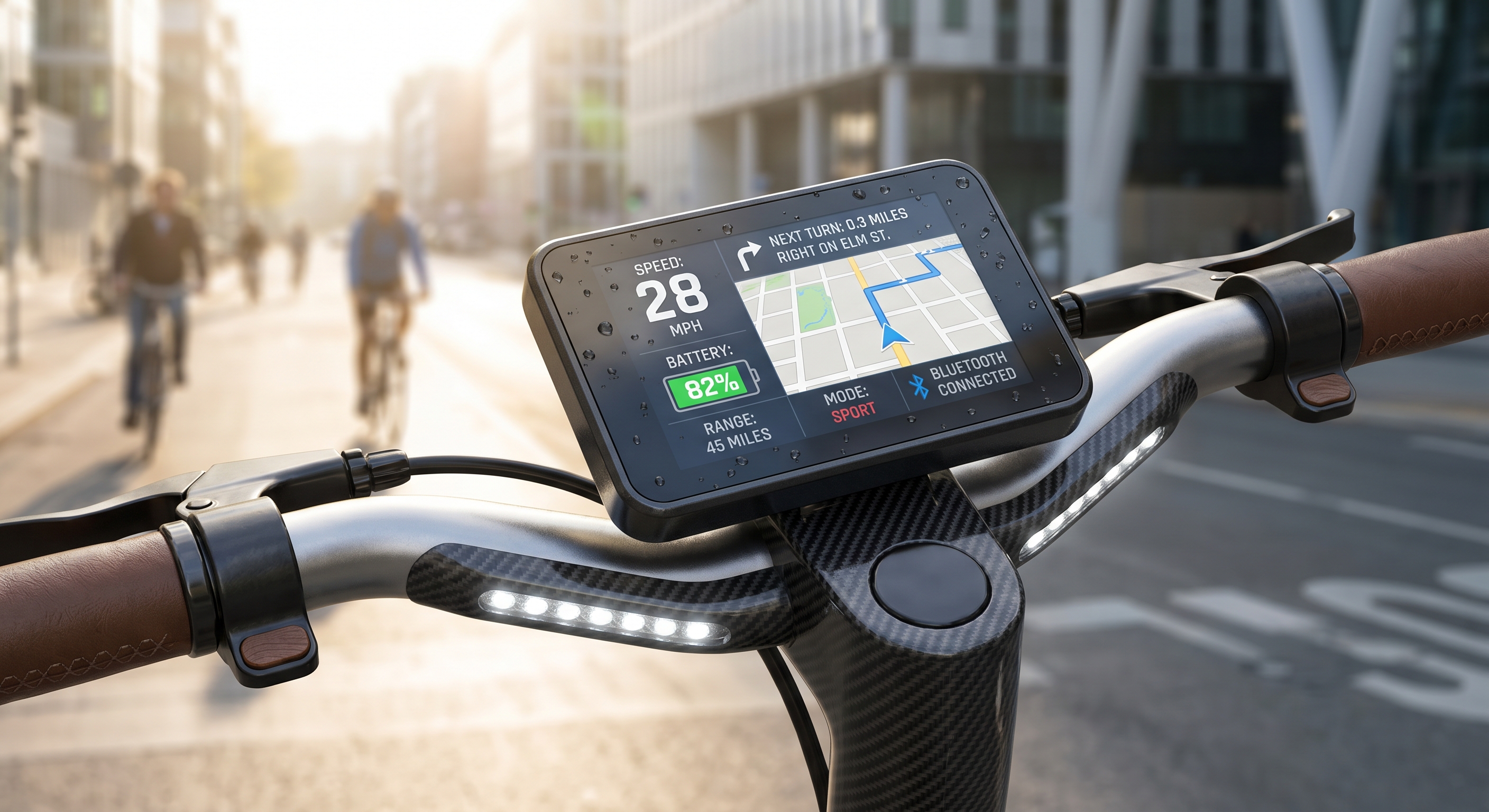 Smart Scooter Dashboard Display