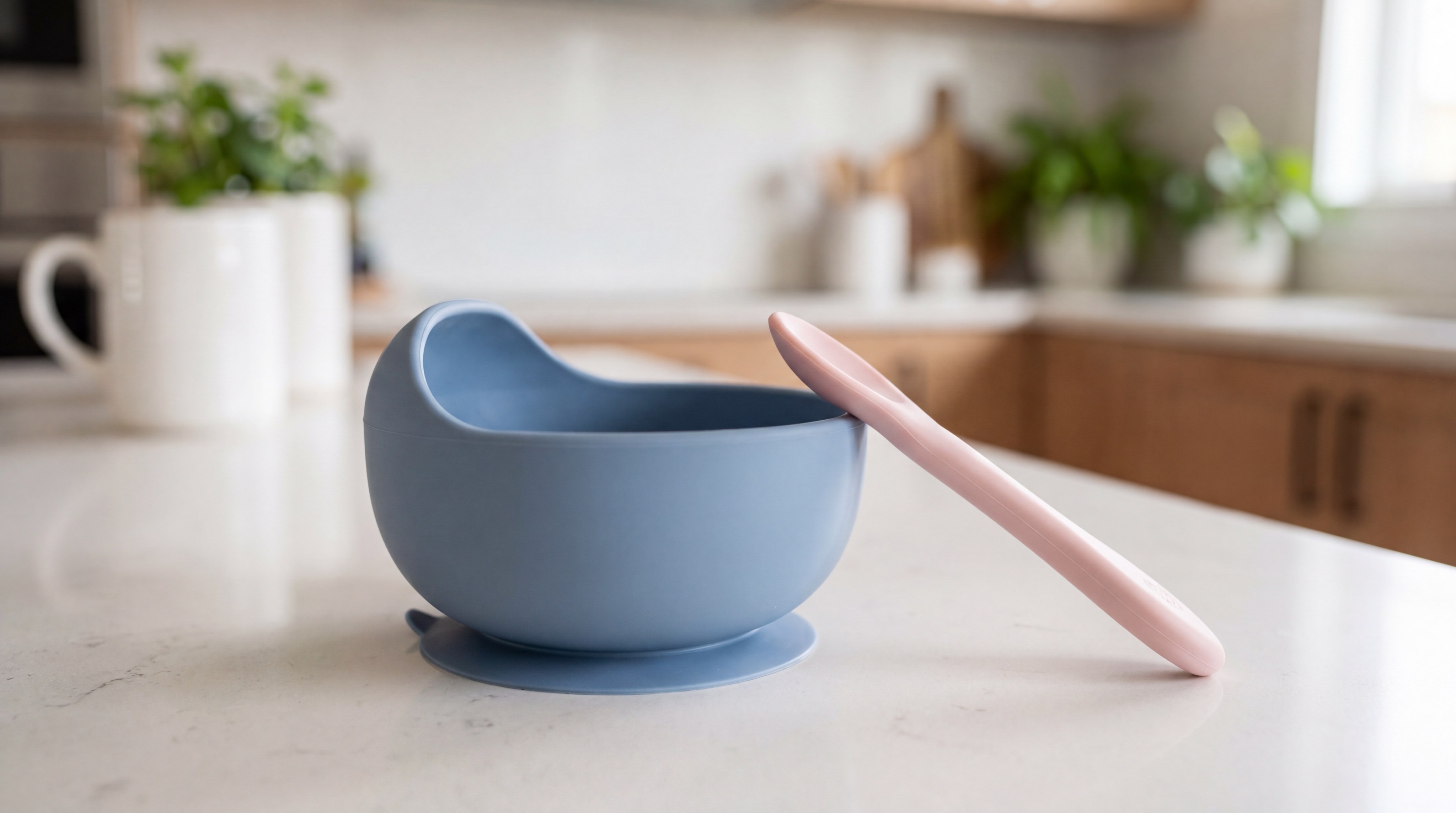 silicone baby feeding set