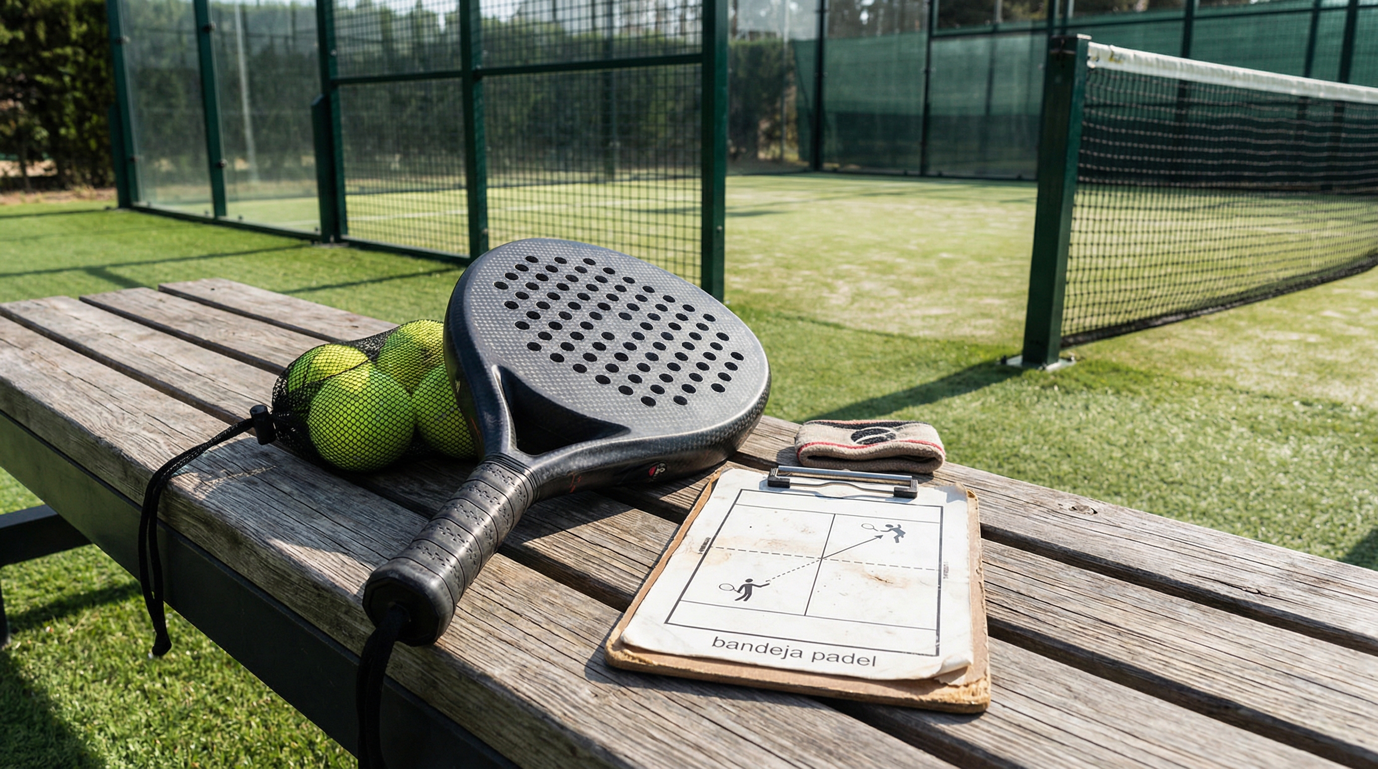 padel equipment bandeja shot