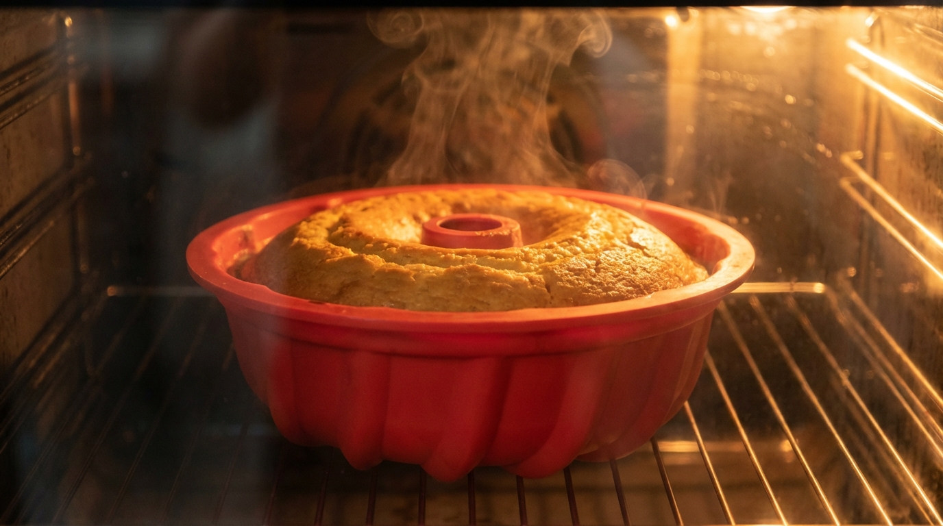 silicone baking mold oven photography