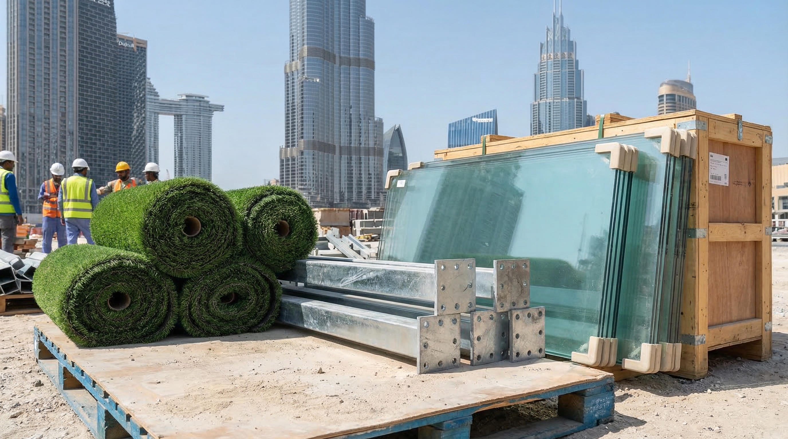 padel court construction materials